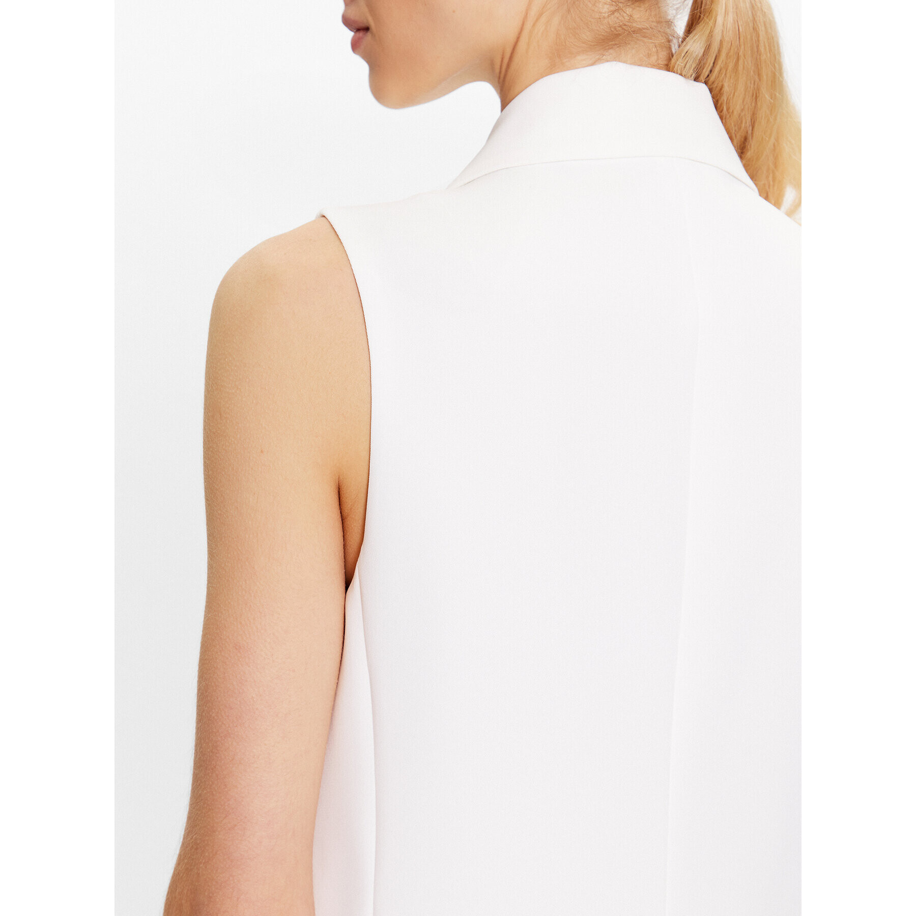 Ted Baker Елек Llaylaj 270340 Бял Regular Fit - Pepit.bg