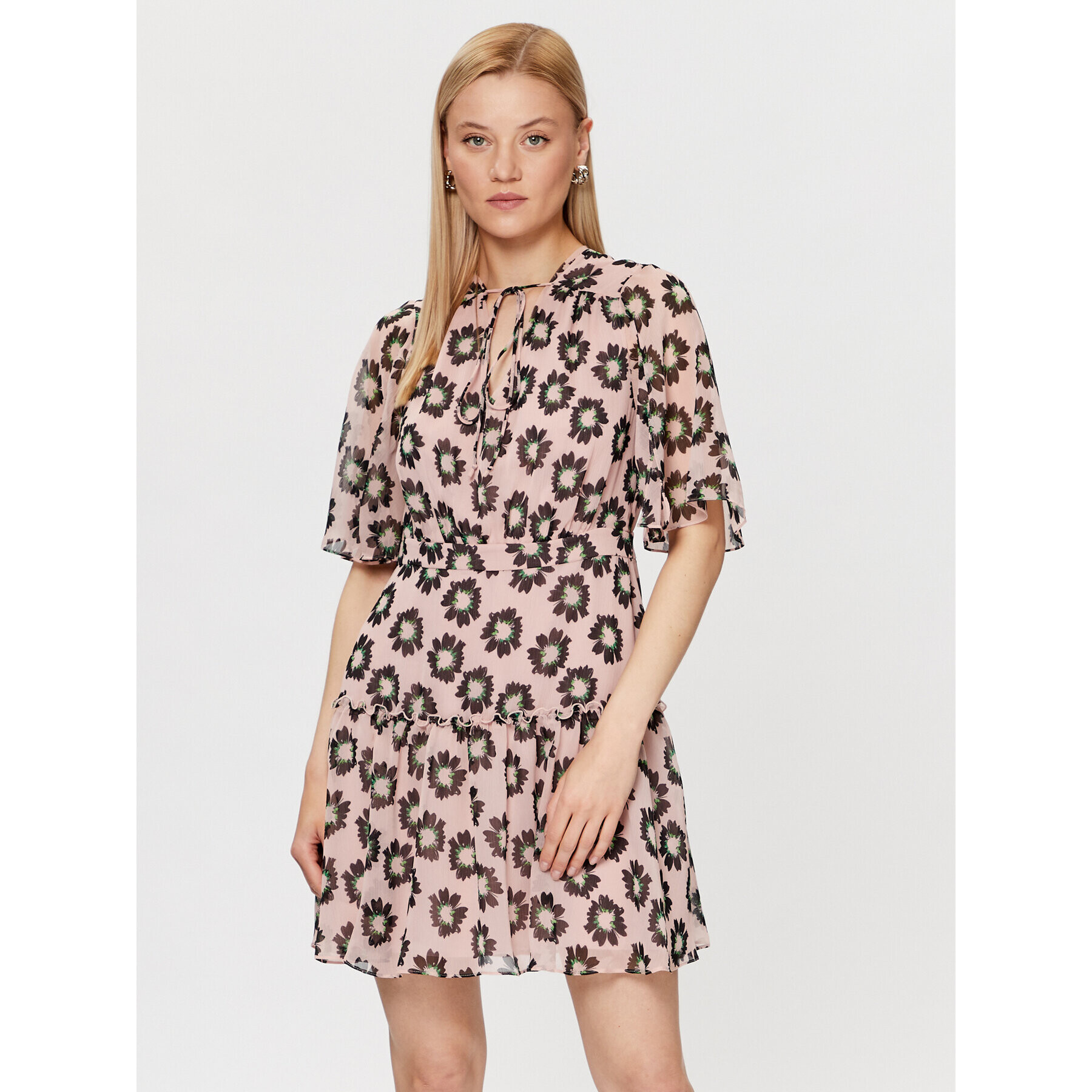 Ted Baker Ежедневна рокля 268347 Розов Regular Fit - Pepit.bg