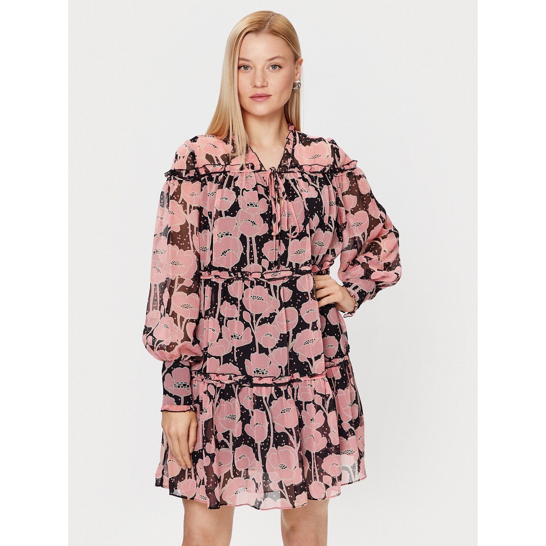 Ted Baker Ежедневна рокля 268350 Розов Regular Fit - Pepit.bg