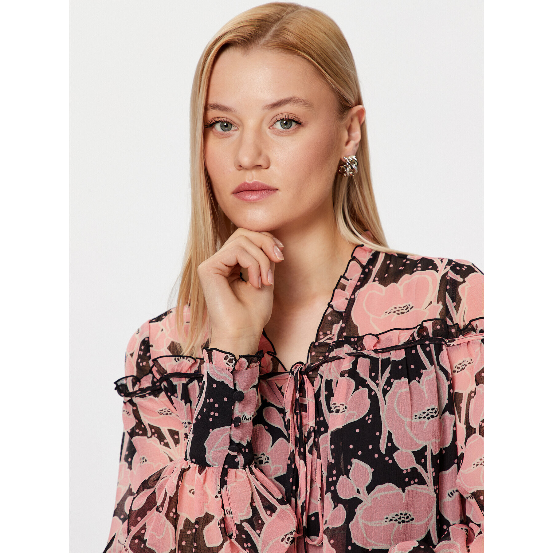 Ted Baker Ежедневна рокля 268350 Розов Regular Fit - Pepit.bg