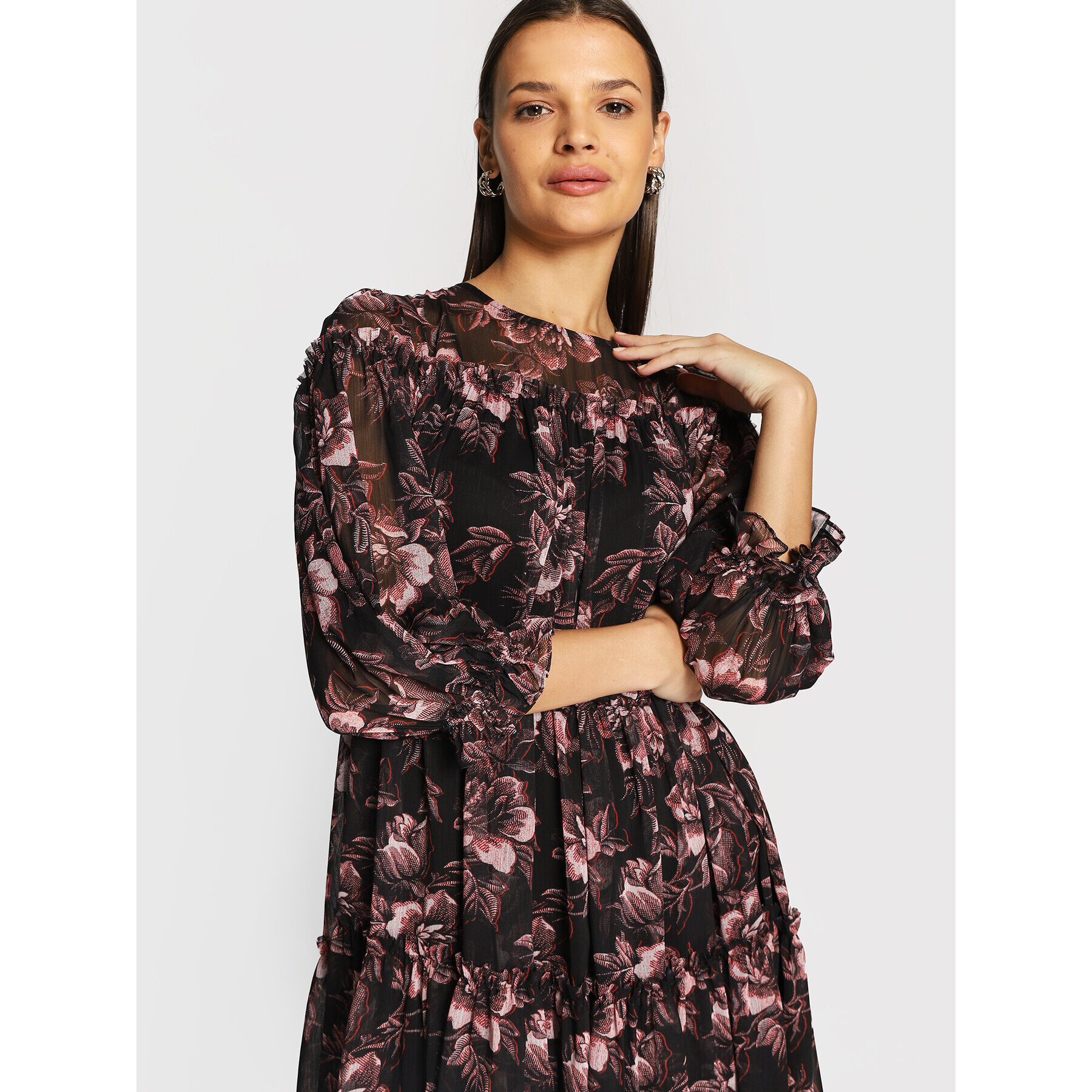 Ted Baker Ежедневна рокля Barnabe 263697 Черен Regular Fit - Pepit.bg