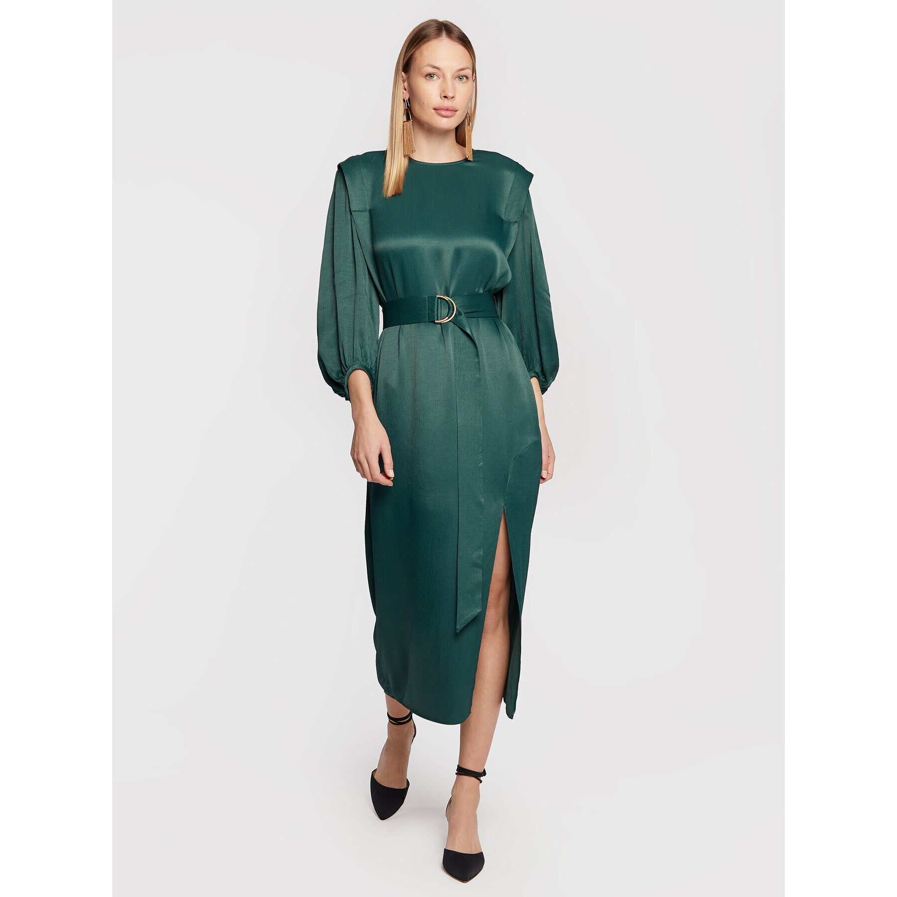 Ted Baker Ежедневна рокля Josina 265565 Зелен Regular Fit - Pepit.bg