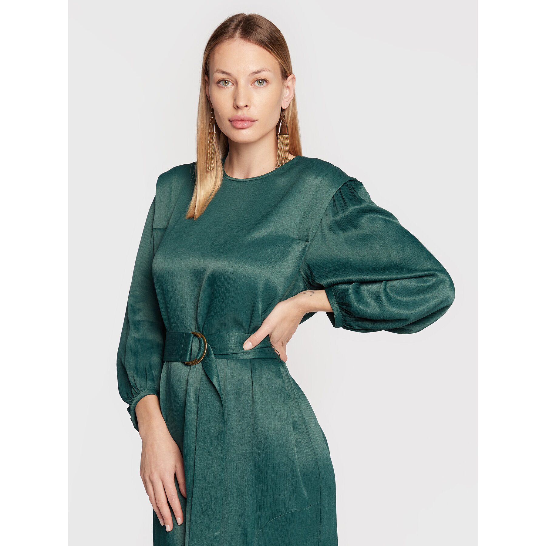 Ted Baker Ежедневна рокля Josina 265565 Зелен Regular Fit - Pepit.bg