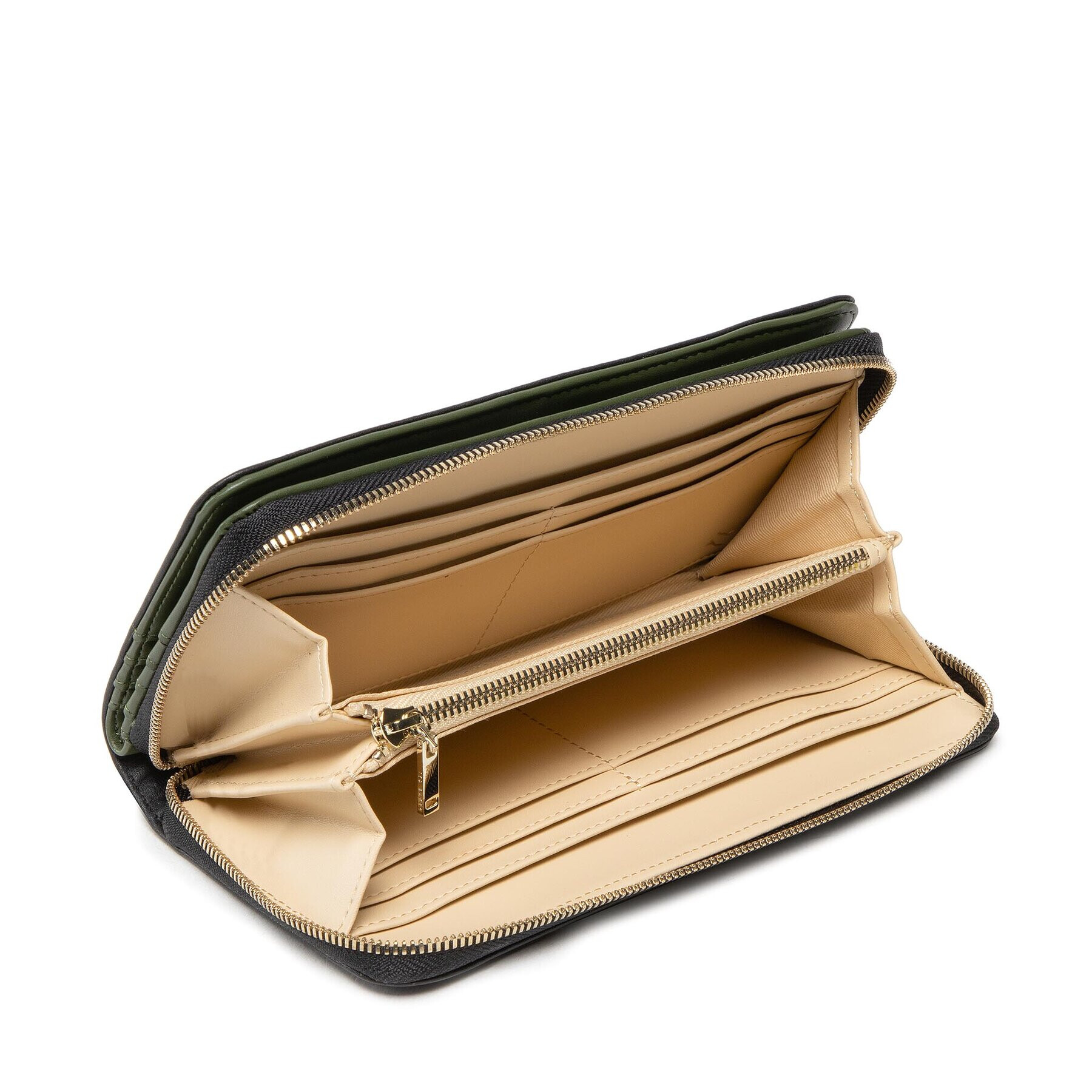 Ted Baker Голям дамски портфейл Darciea 257512 Черен - Pepit.bg