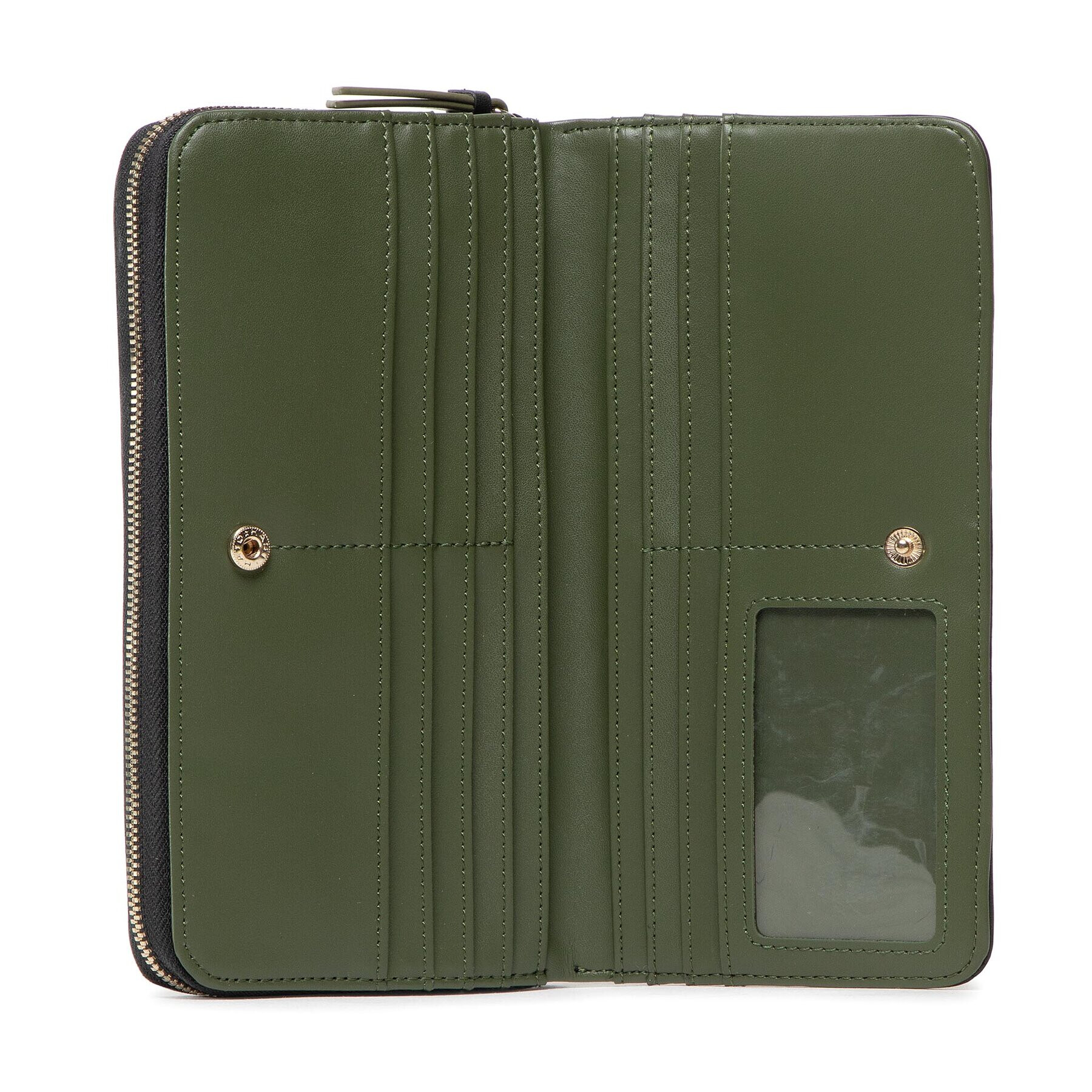 Ted Baker Голям дамски портфейл Darciea 257512 Черен - Pepit.bg