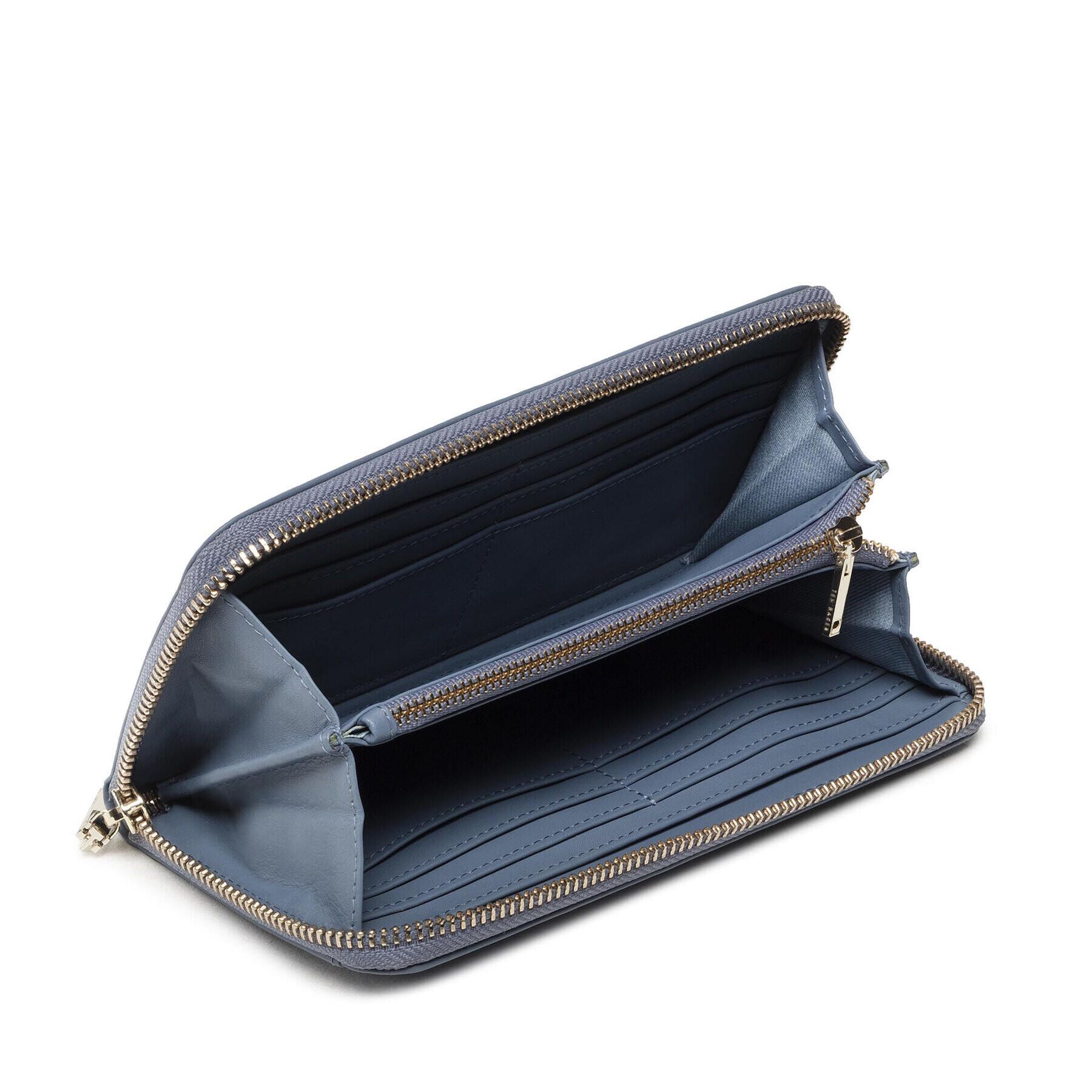 Ted Baker Голям дамски портфейл Garcey 258863 Син - Pepit.bg