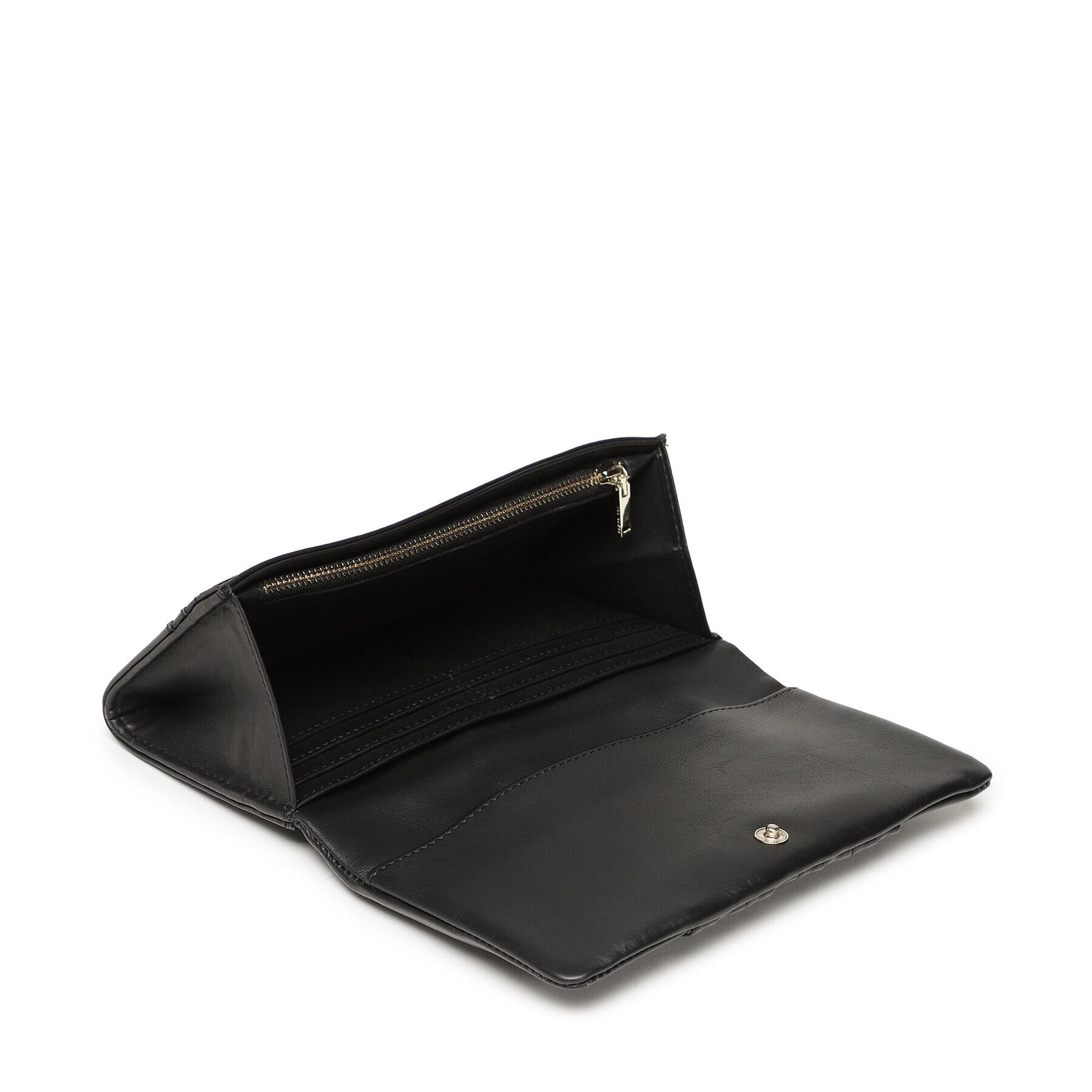 Ted Baker Голям дамски портфейл Gracina 265681 Черен - Pepit.bg