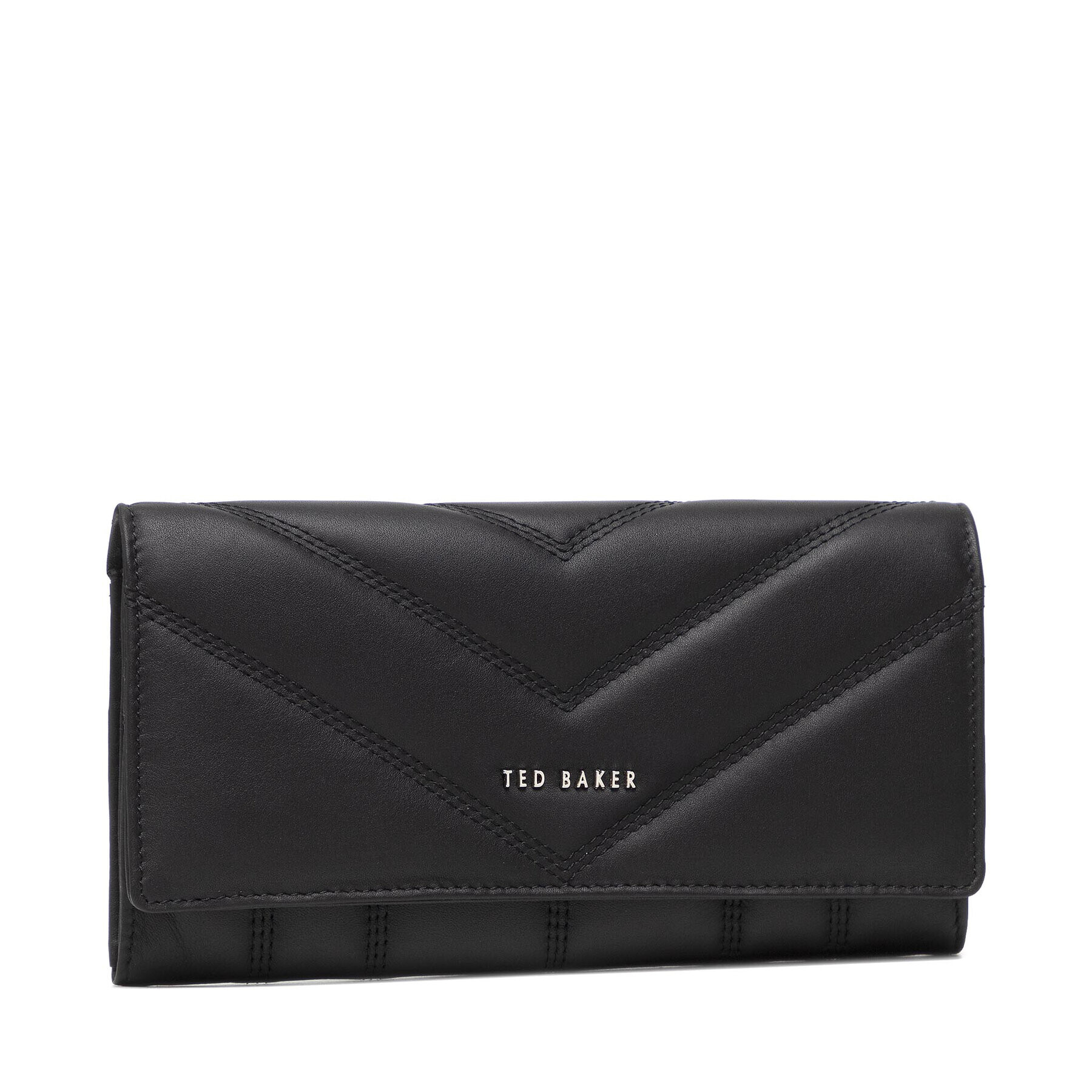 Ted Baker Голям дамски портфейл Ayve 257345 Черен - Pepit.bg
