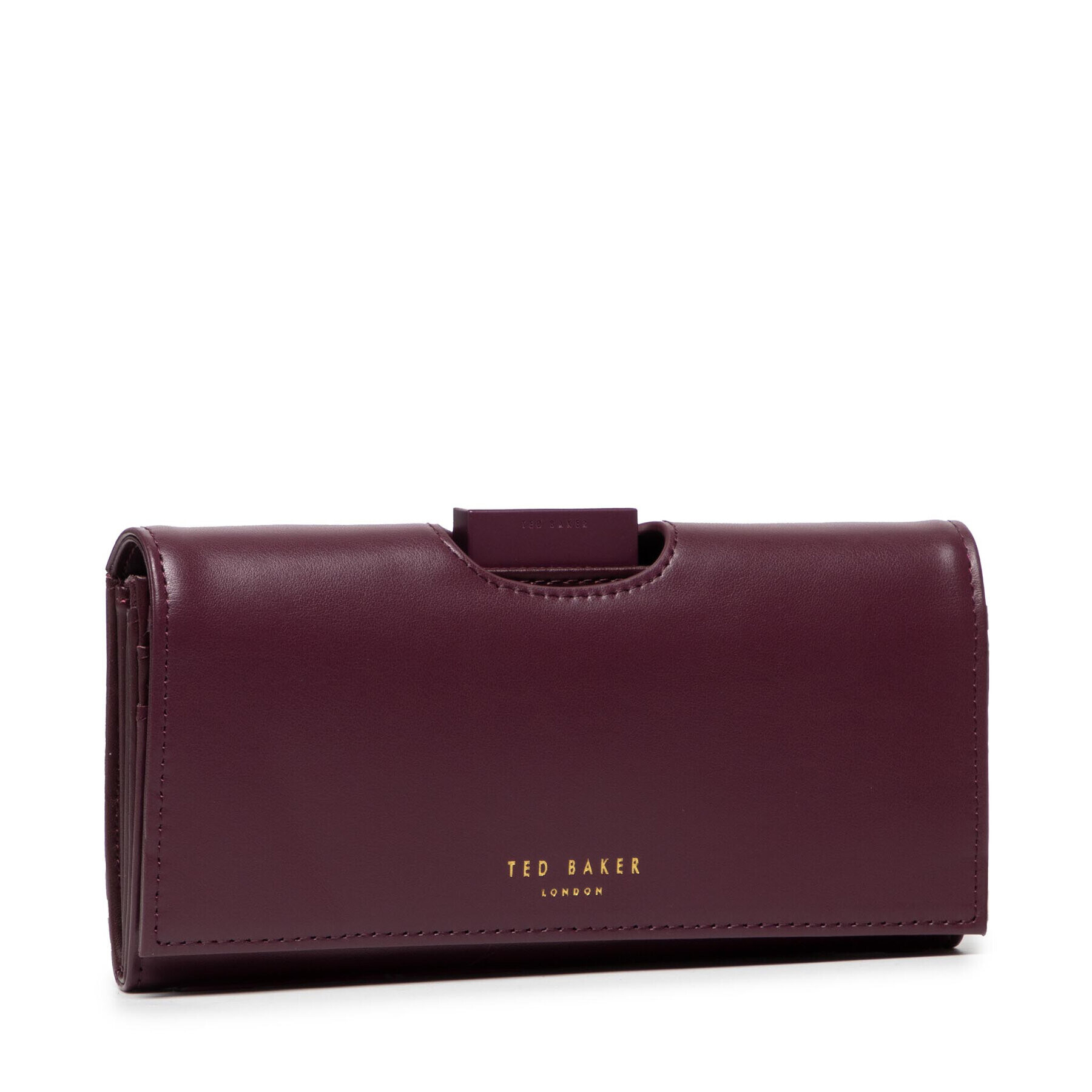 Ted Baker Голям дамски портфейл Seldaa 254068 Бордо - Pepit.bg