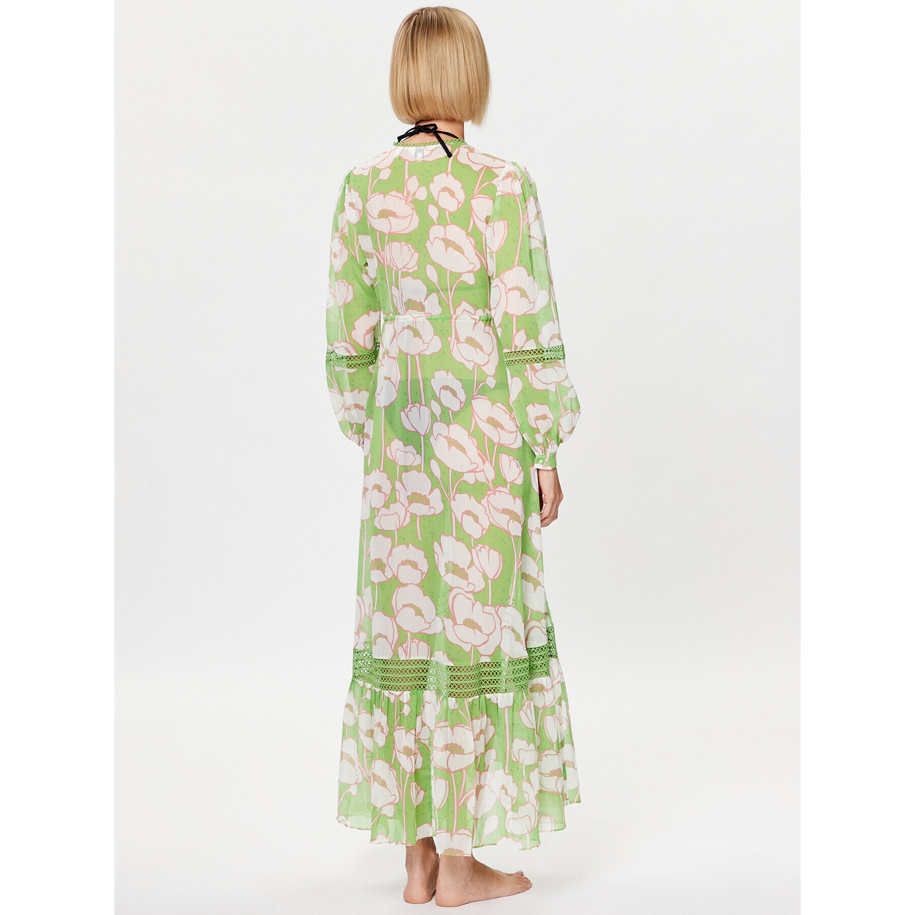 Ted Baker Кимоно Elisiia 269916 Зелен Relaxed Fit - Pepit.bg