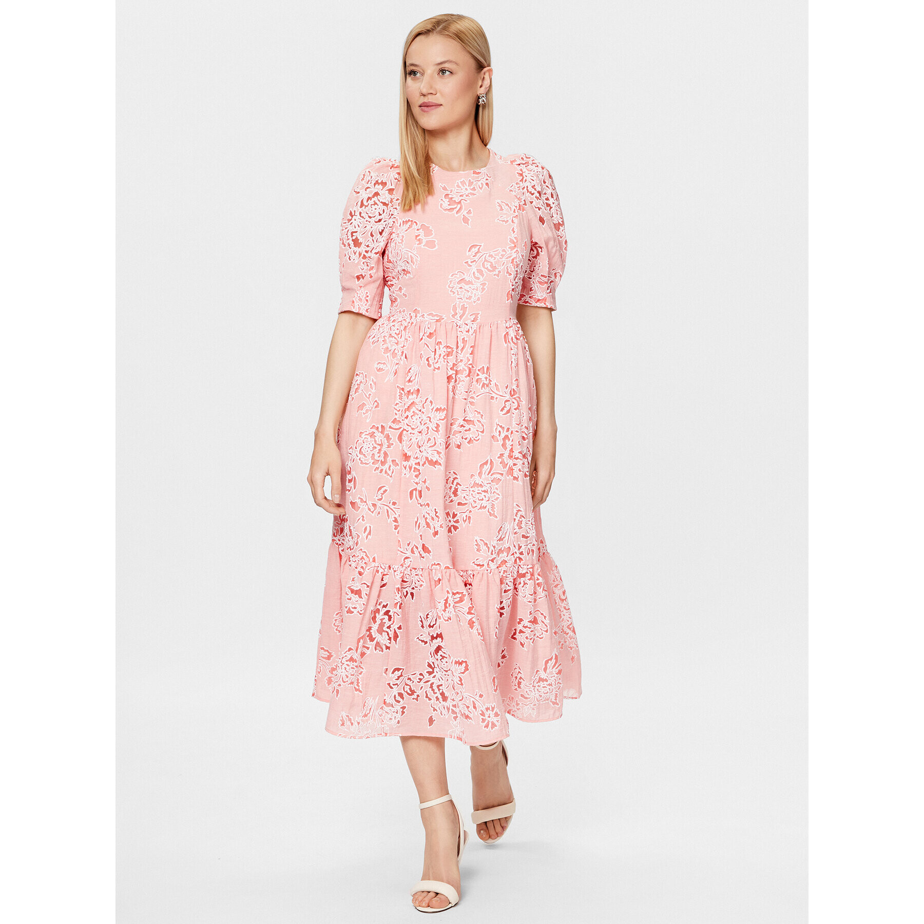 Ted Baker Коктейлна рокля 269186 Розов Regular Fit - Pepit.bg