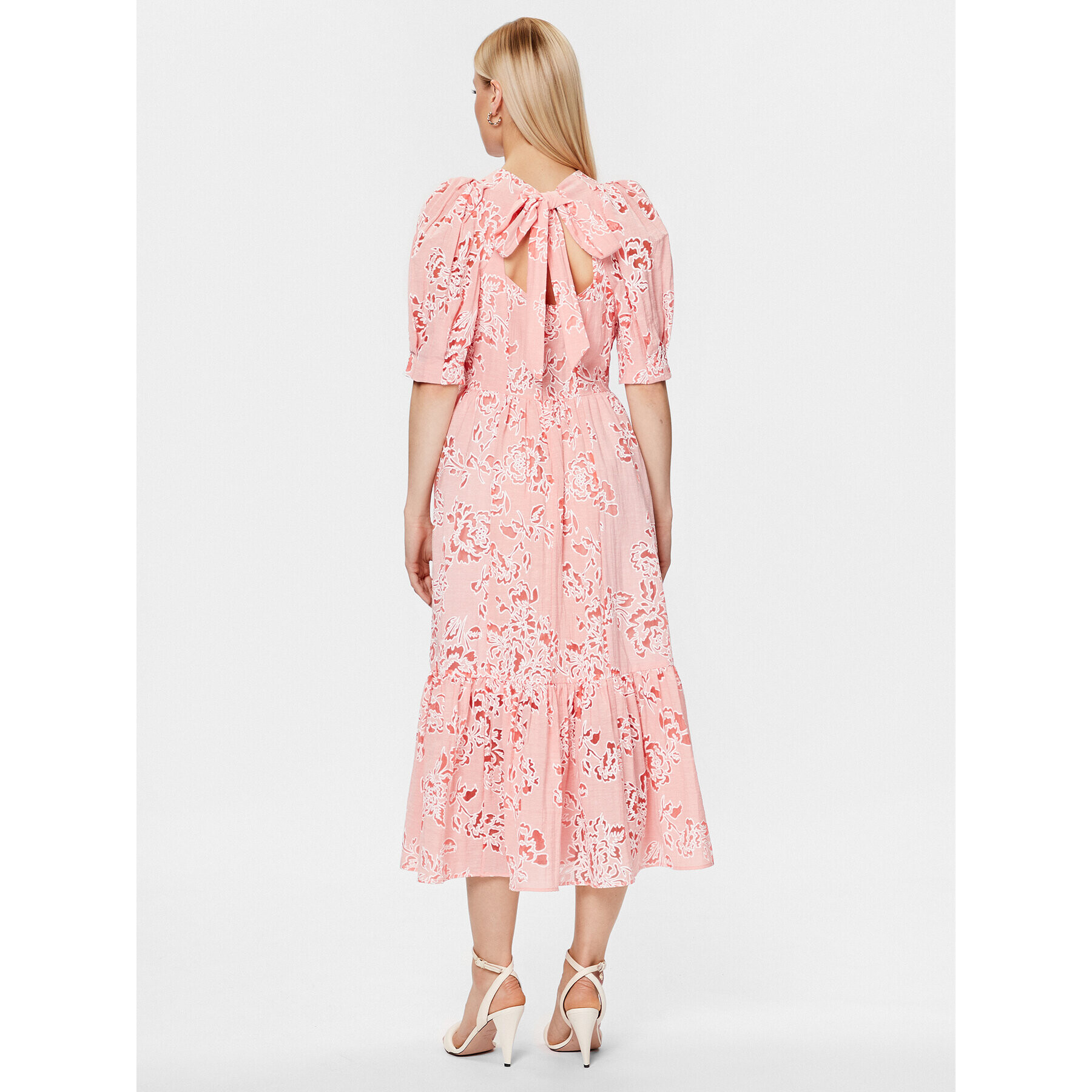 Ted Baker Коктейлна рокля 269186 Розов Regular Fit - Pepit.bg
