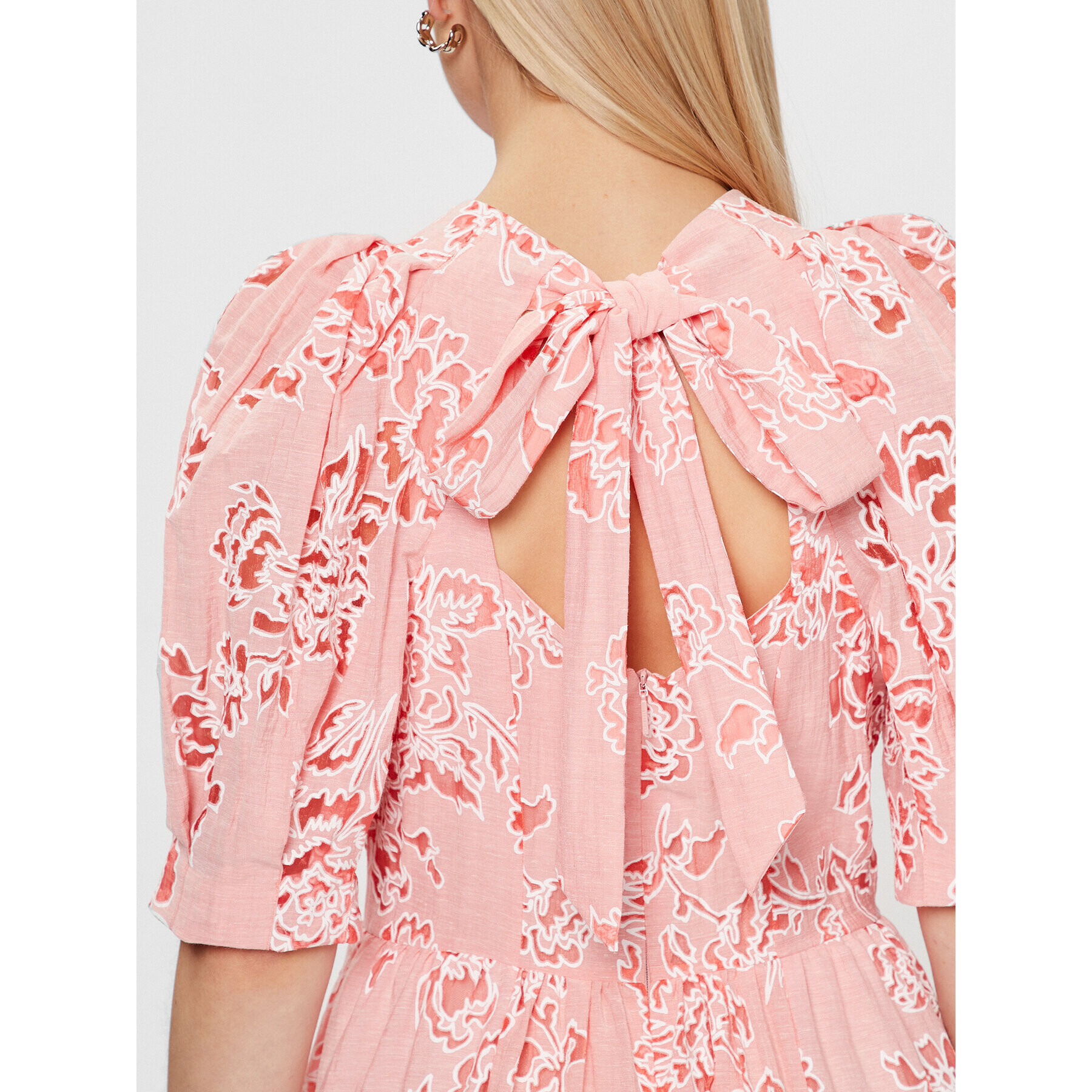 Ted Baker Коктейлна рокля 269186 Розов Regular Fit - Pepit.bg