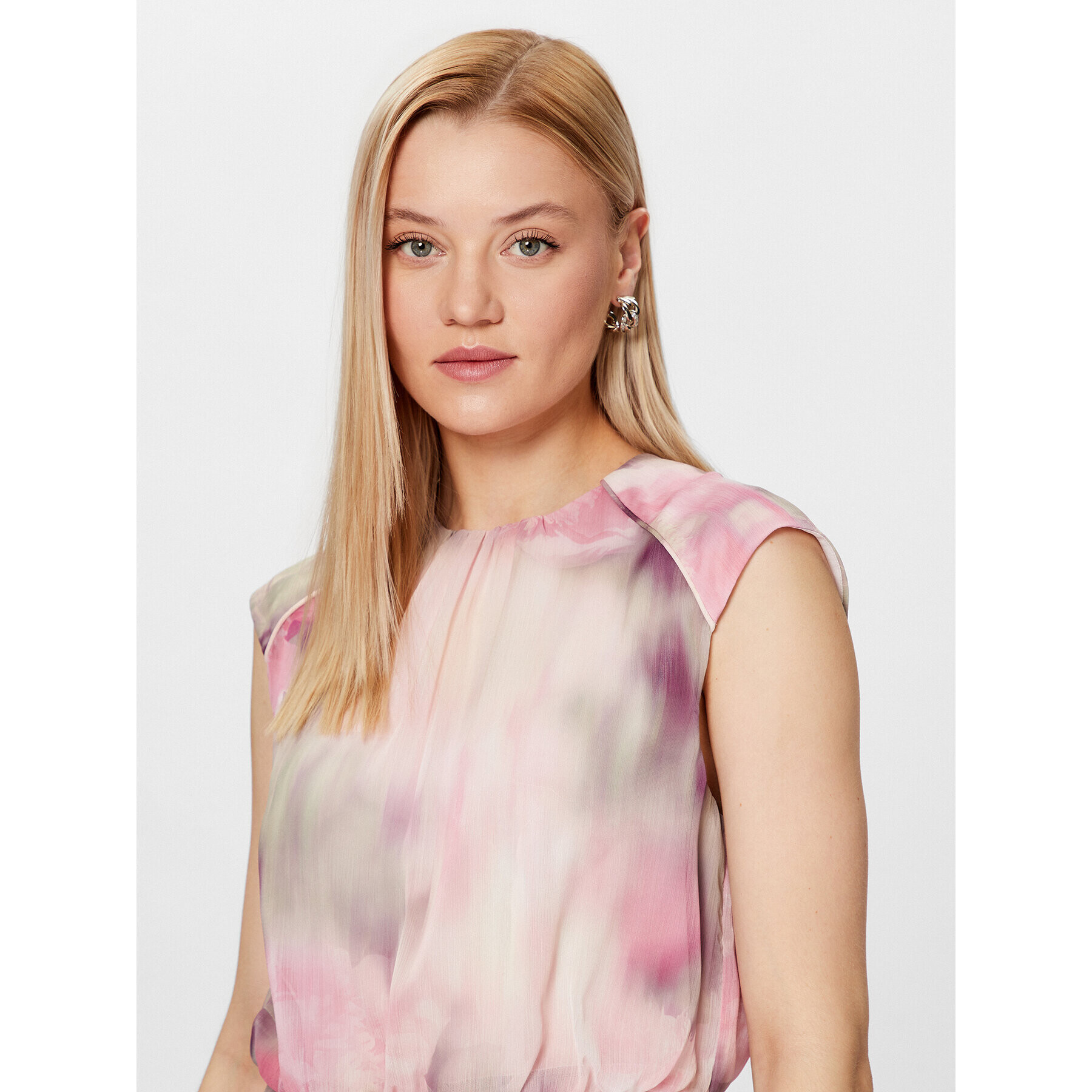 Ted Baker Коктейлна рокля 269416 Розов Regular Fit - Pepit.bg