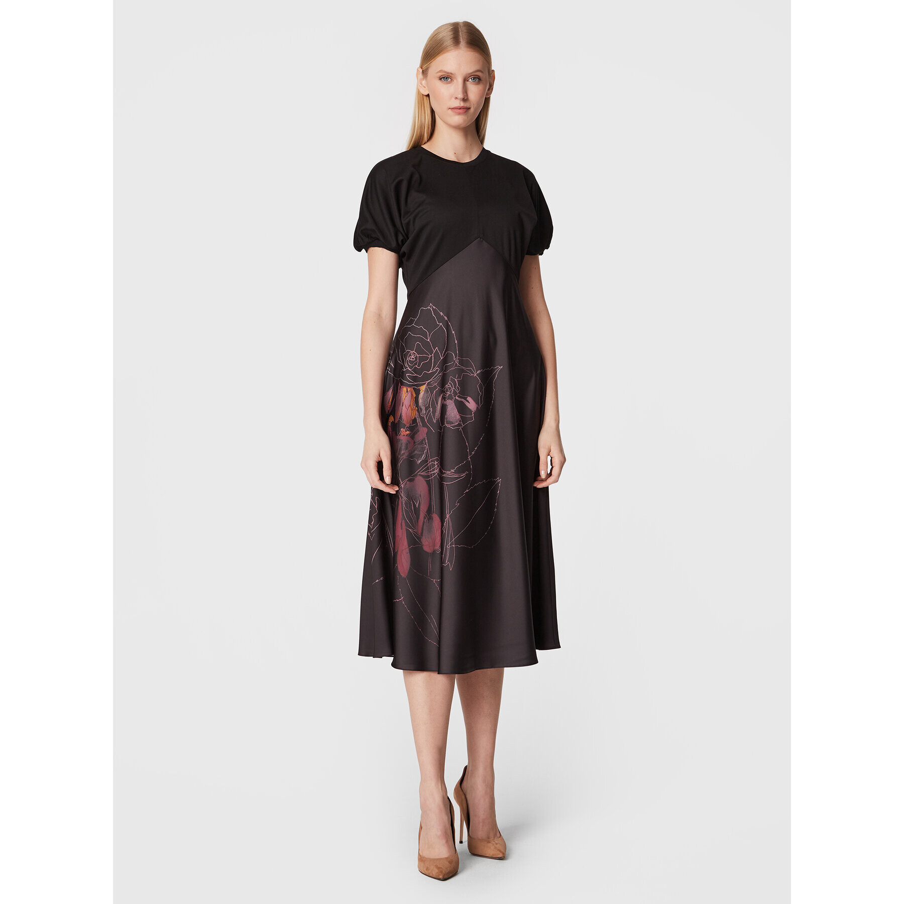 Ted Baker Коктейлна рокля Cillaah 264359 Черен Regular Fit - Pepit.bg