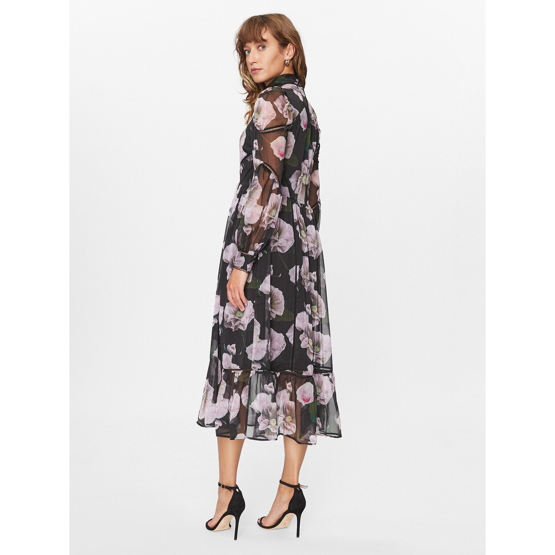 Ted Baker Коктейлна рокля Pohlley 272496 Черен Regular Fit - Pepit.bg