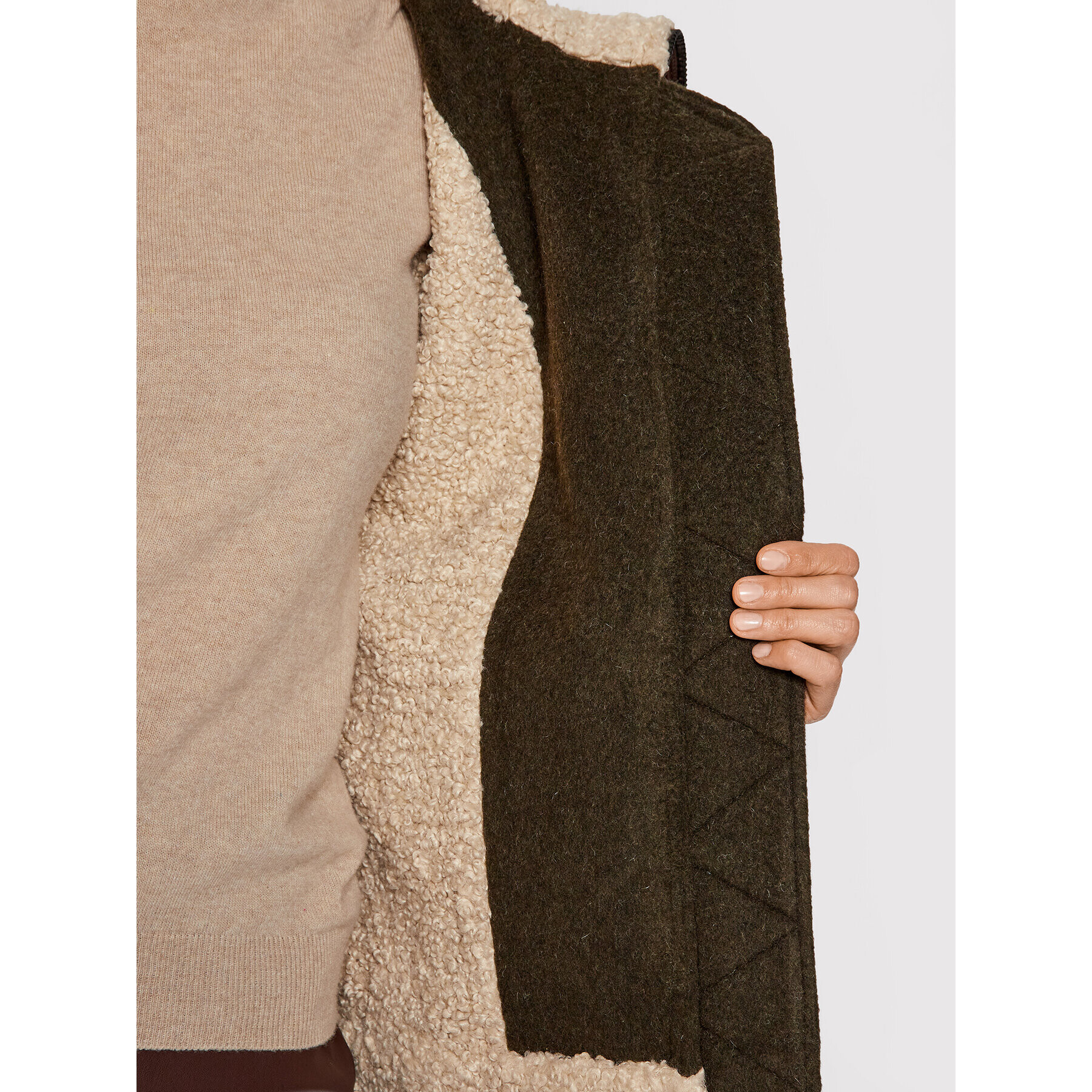 Ted Baker Кожух Sadieyy 255256 Зелен Regular Fit - Pepit.bg