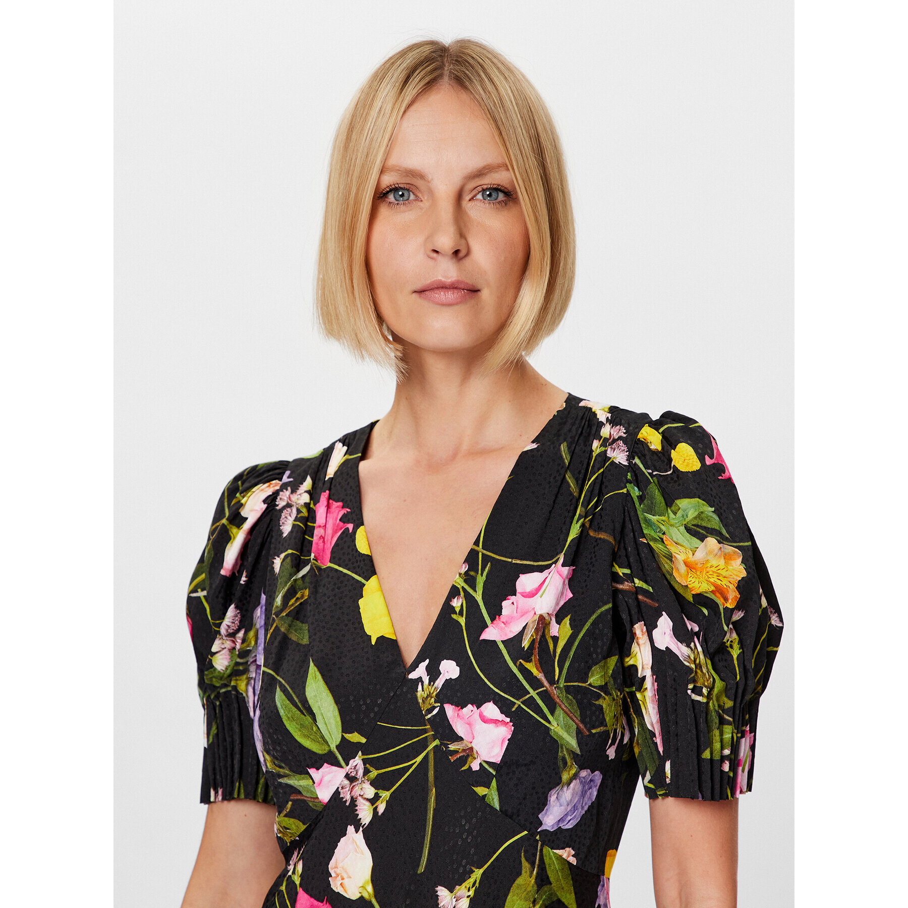 Ted Baker Лятна рокля Opallie 269454 Черен Regular Fit - Pepit.bg