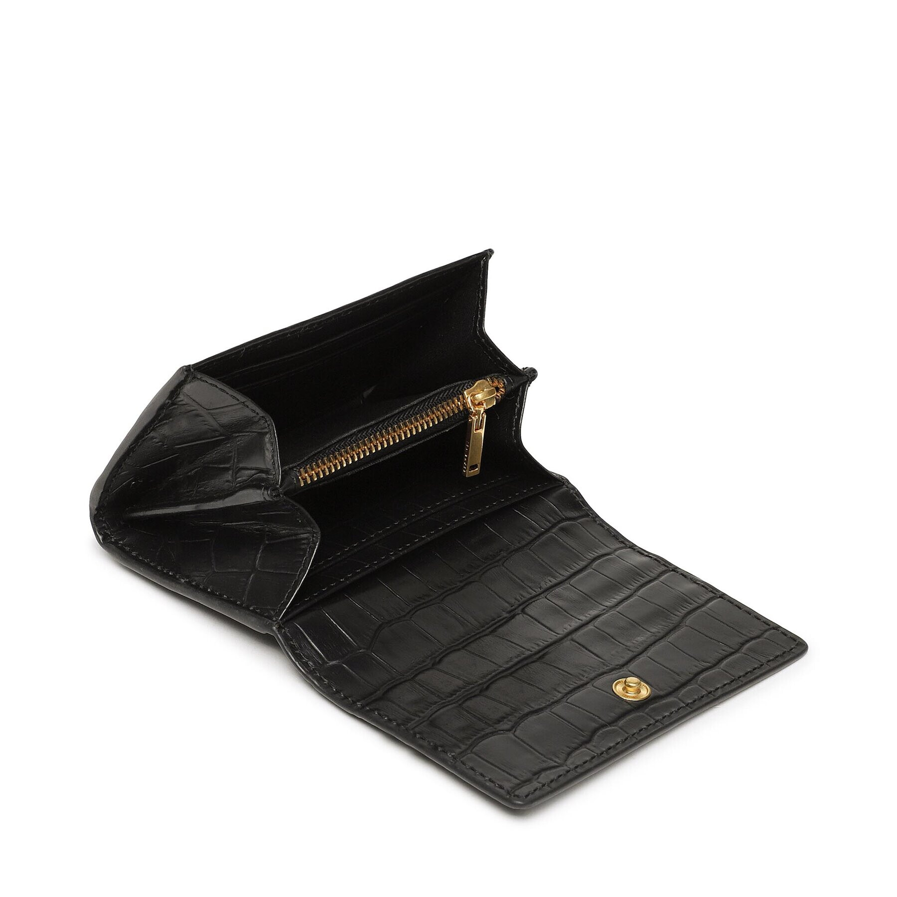 Ted Baker Малък дамски портфейл Sten 269048 Черен - Pepit.bg