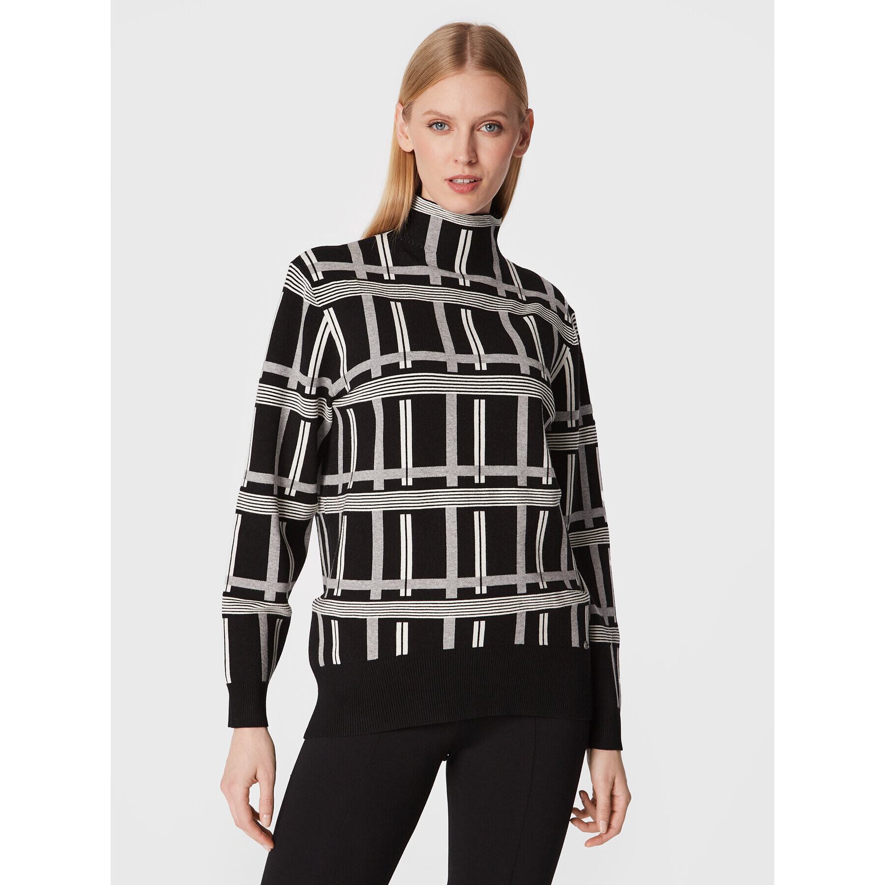 Ted Baker Поло Dyiana 264480 Черен Relaxed Fit - Pepit.bg