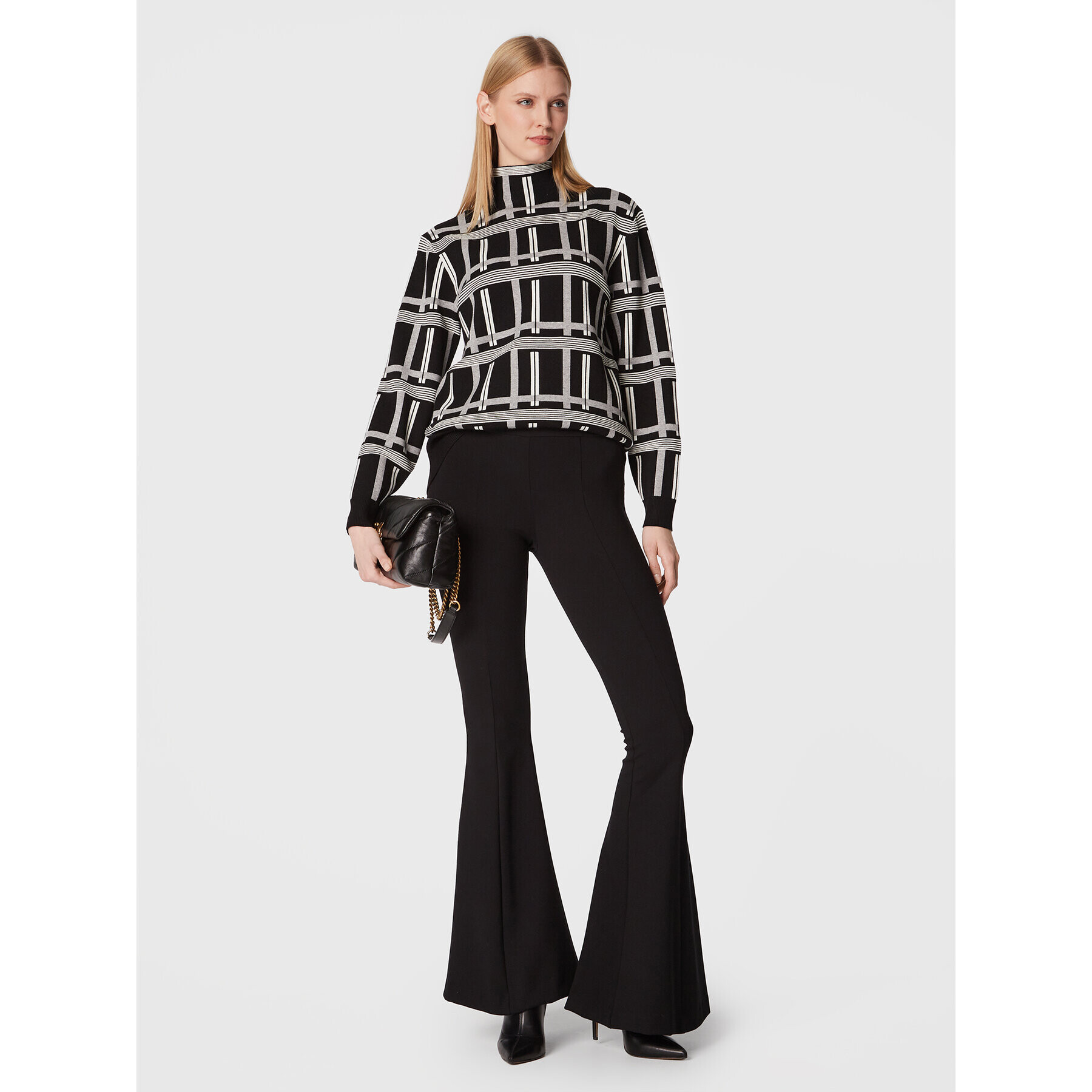 Ted Baker Поло Dyiana 264480 Черен Relaxed Fit - Pepit.bg