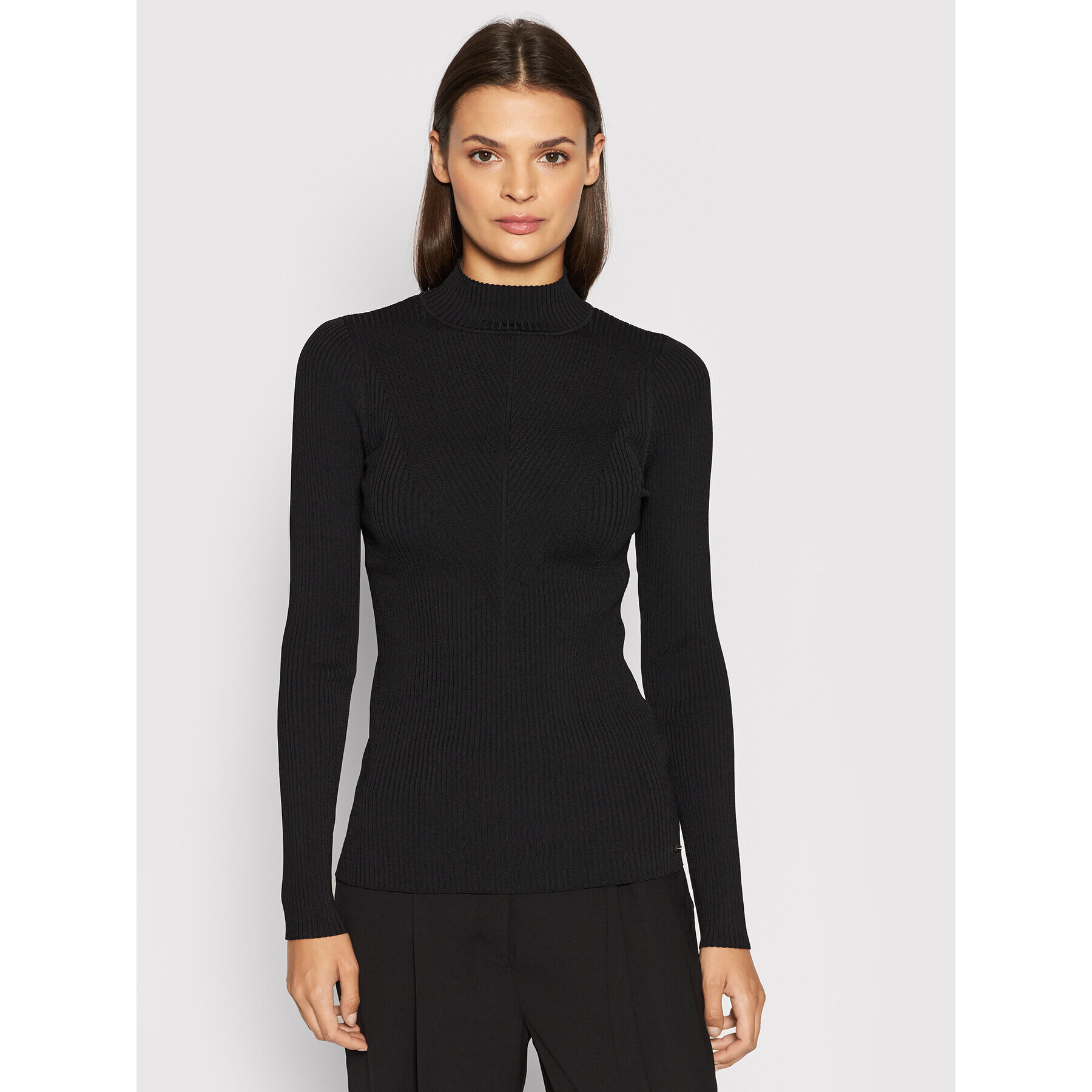 Ted Baker Поло Taralyn 249580 Черен Slim Fit - Pepit.bg