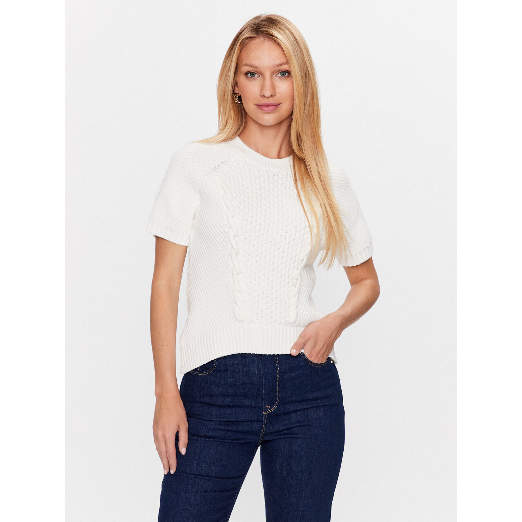 Ted Baker Пуловер Leiygh 269903 Бял Regular Fit - Pepit.bg