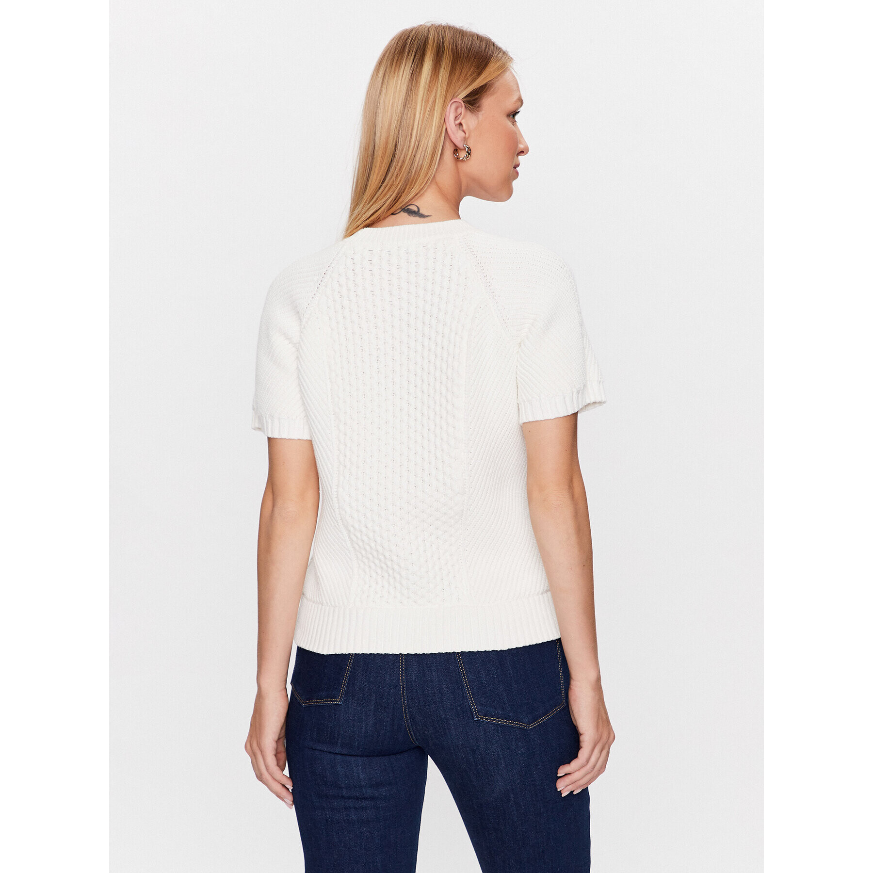 Ted Baker Пуловер Leiygh 269903 Бял Regular Fit - Pepit.bg