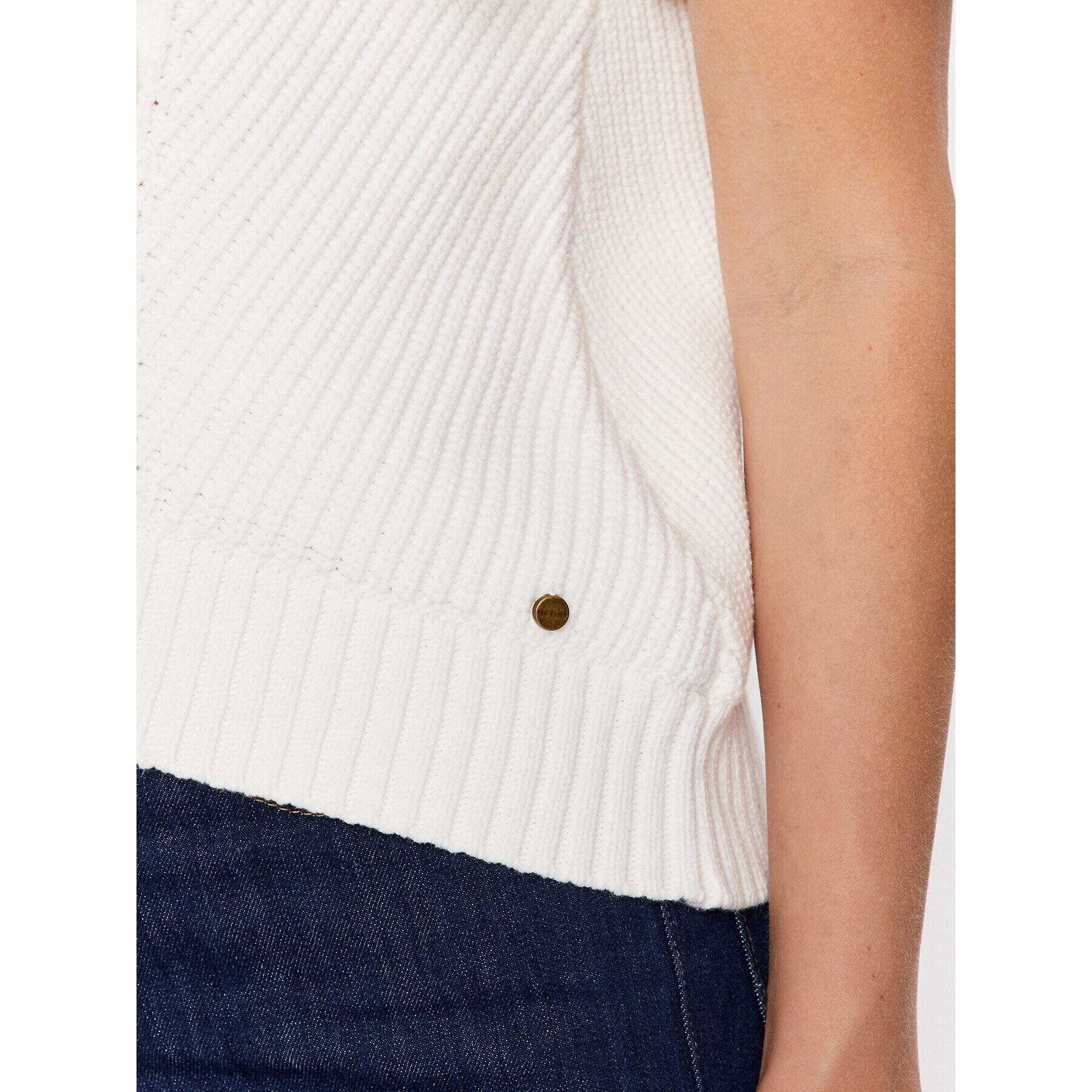 Ted Baker Пуловер Leiygh 269903 Бял Regular Fit - Pepit.bg