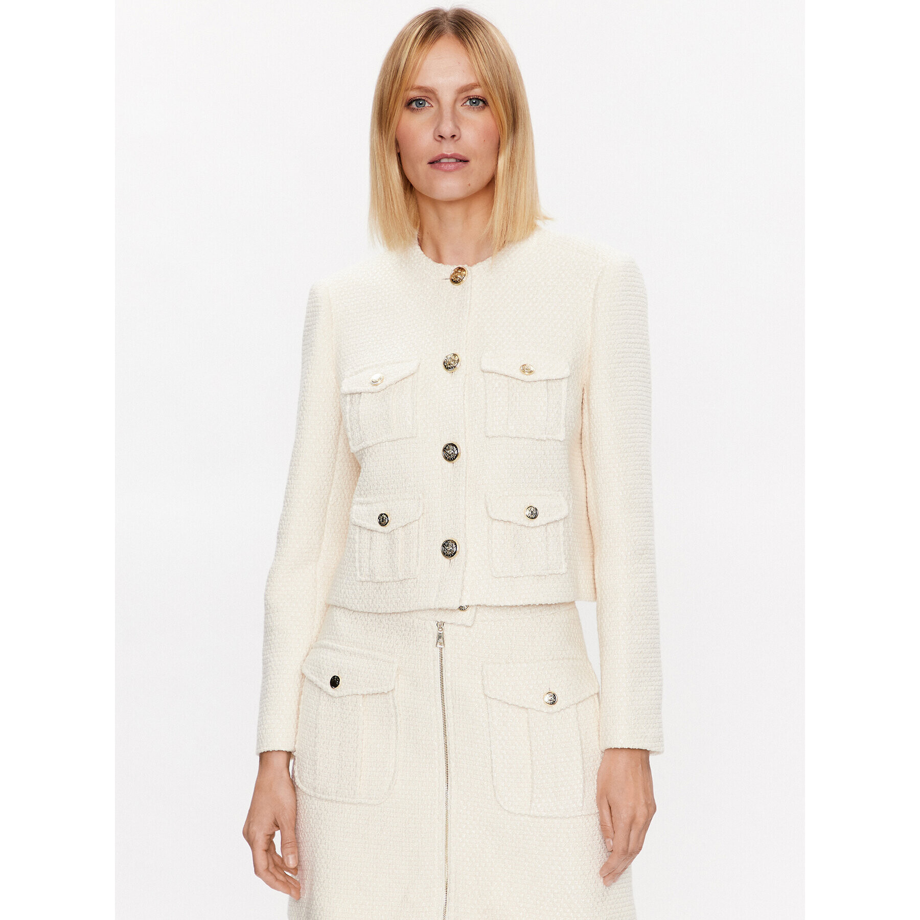 Ted Baker Сако Cremla 267010 Екрю Regular Fit - Pepit.bg
