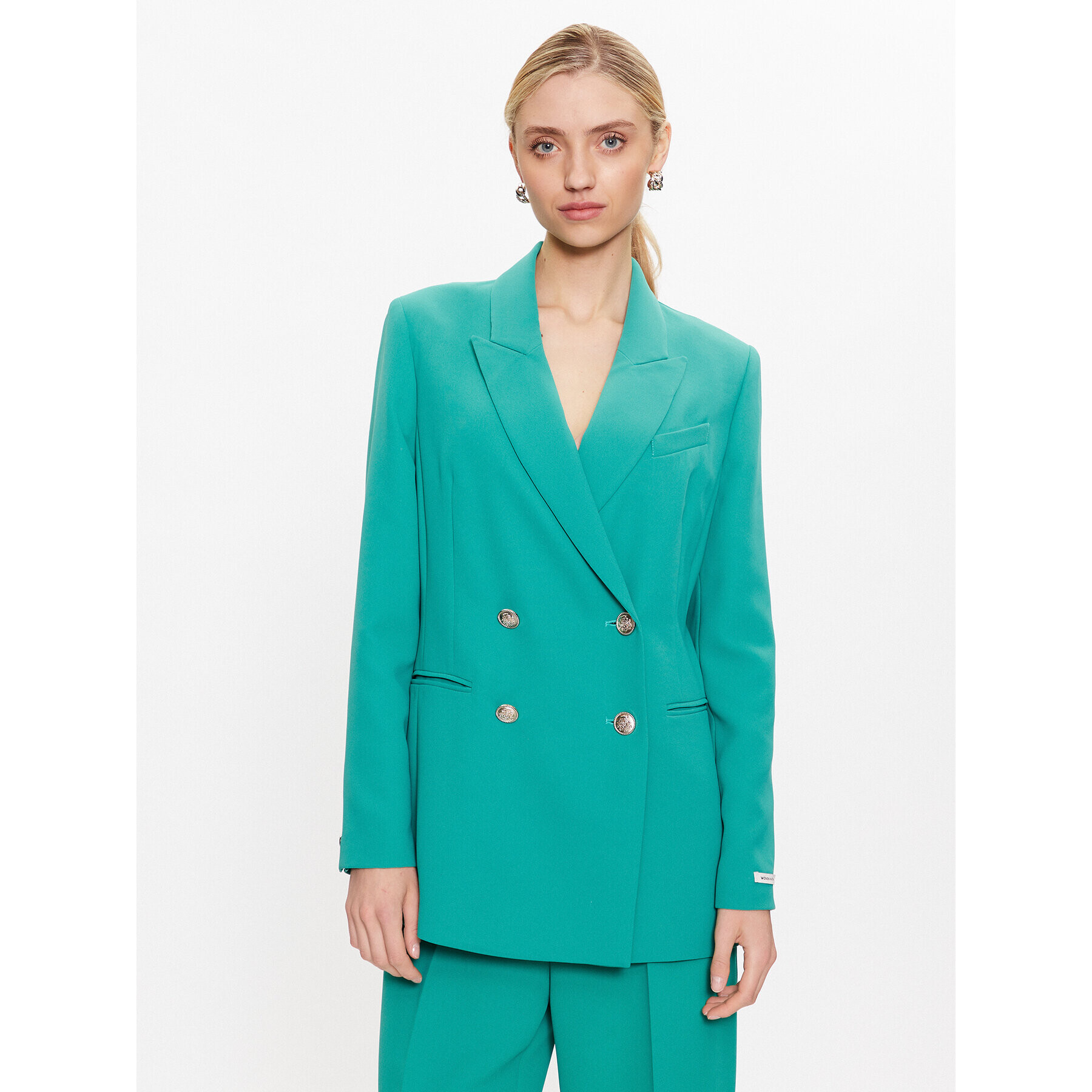 Ted Baker Сако Llayla 269648 Зелен Regular Fit - Pepit.bg