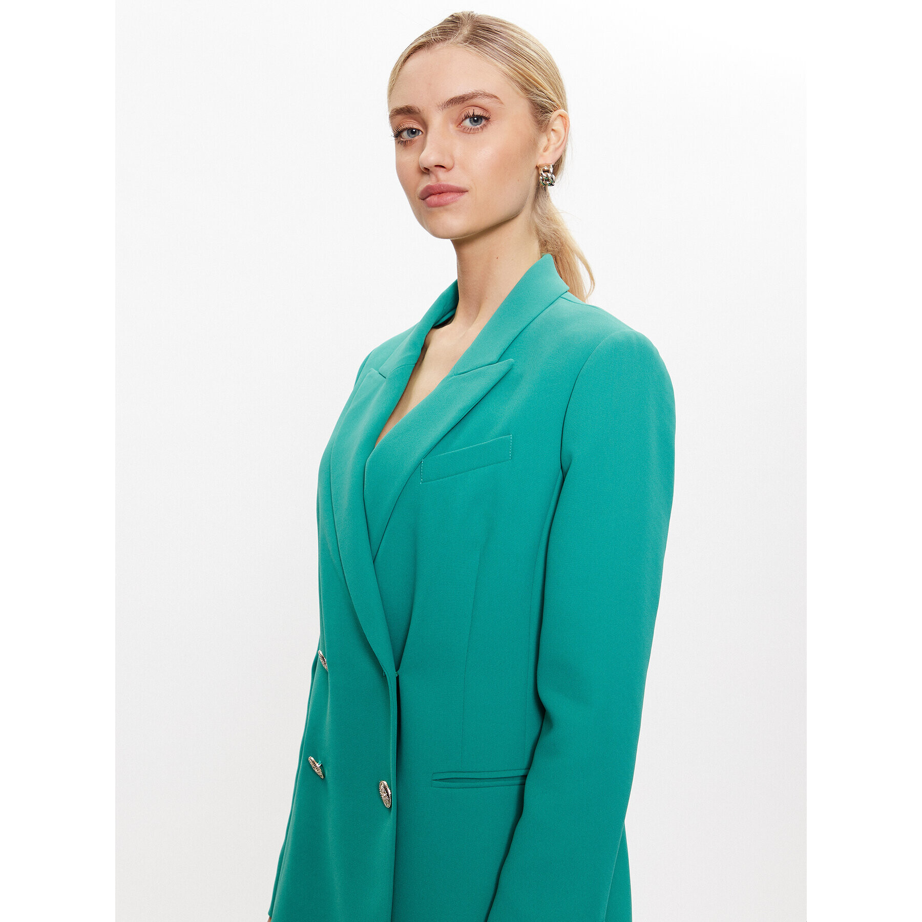 Ted Baker Сако Llayla 269648 Зелен Regular Fit - Pepit.bg
