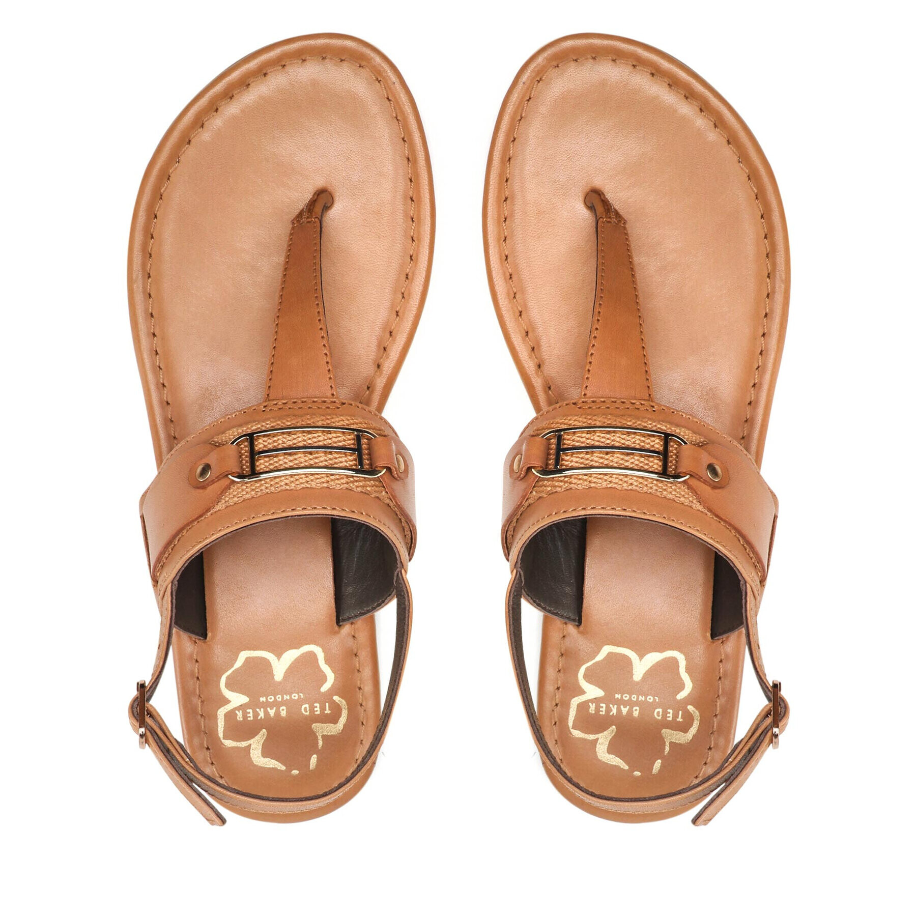 Ted Baker Сандали Jazmiah 260544 Кафяв - Pepit.bg