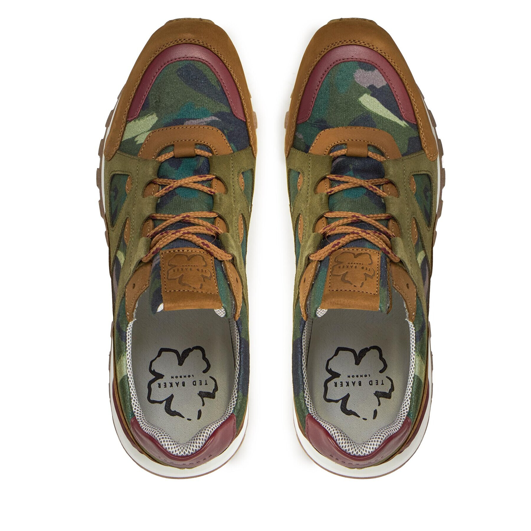 Ted Baker Сникърси 260684 Каки - Pepit.bg