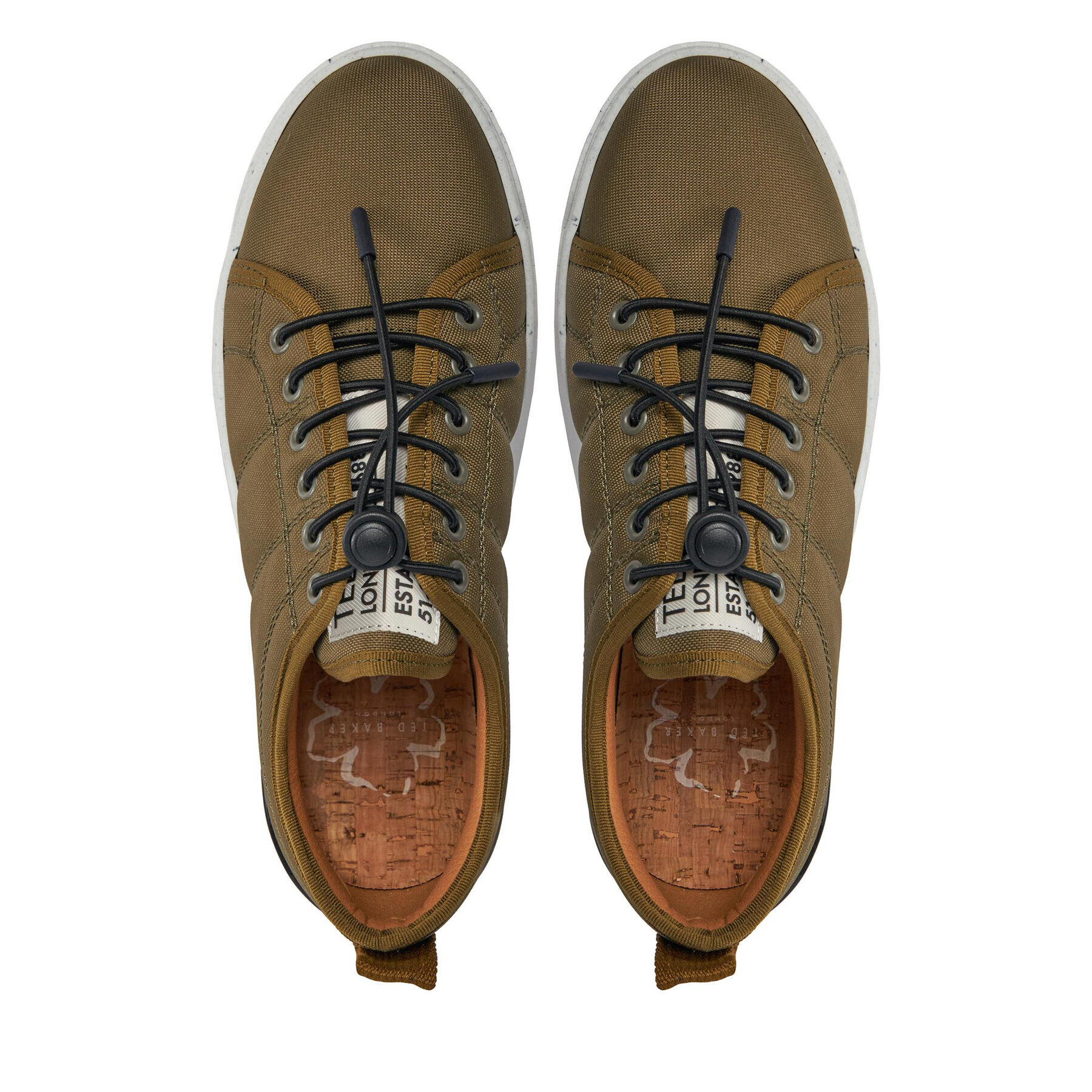 Ted Baker Сникърси Oliver 259987 Каки - Pepit.bg