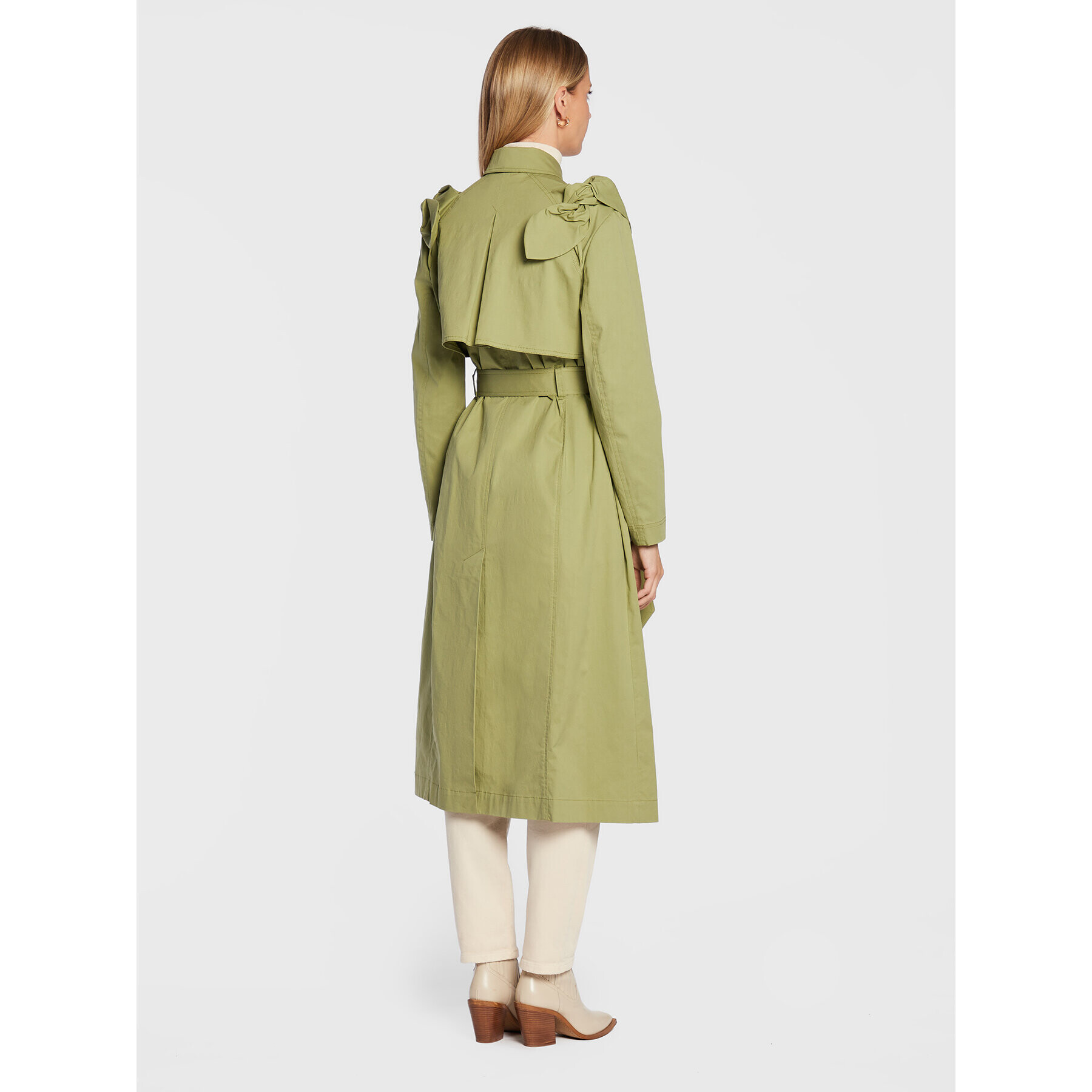 Ted Baker Тренч 261746 Зелен Regular Fit - Pepit.bg