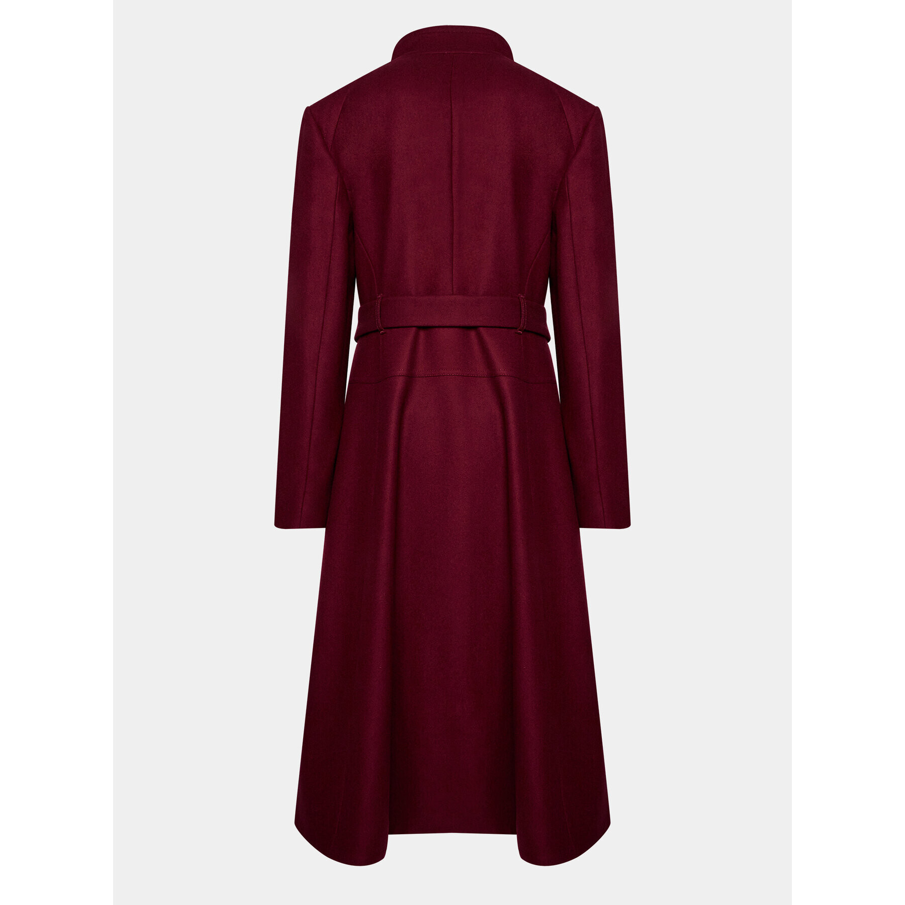 Ted Baker Вълнено палто Roseika 272477 Бордо Regular Fit - Pepit.bg