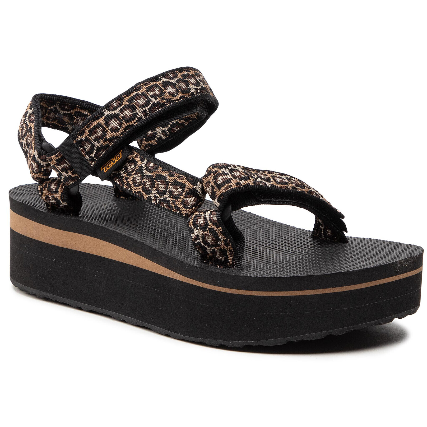 Teva Сандали Flatform Universal 1008844 Черен - Pepit.bg