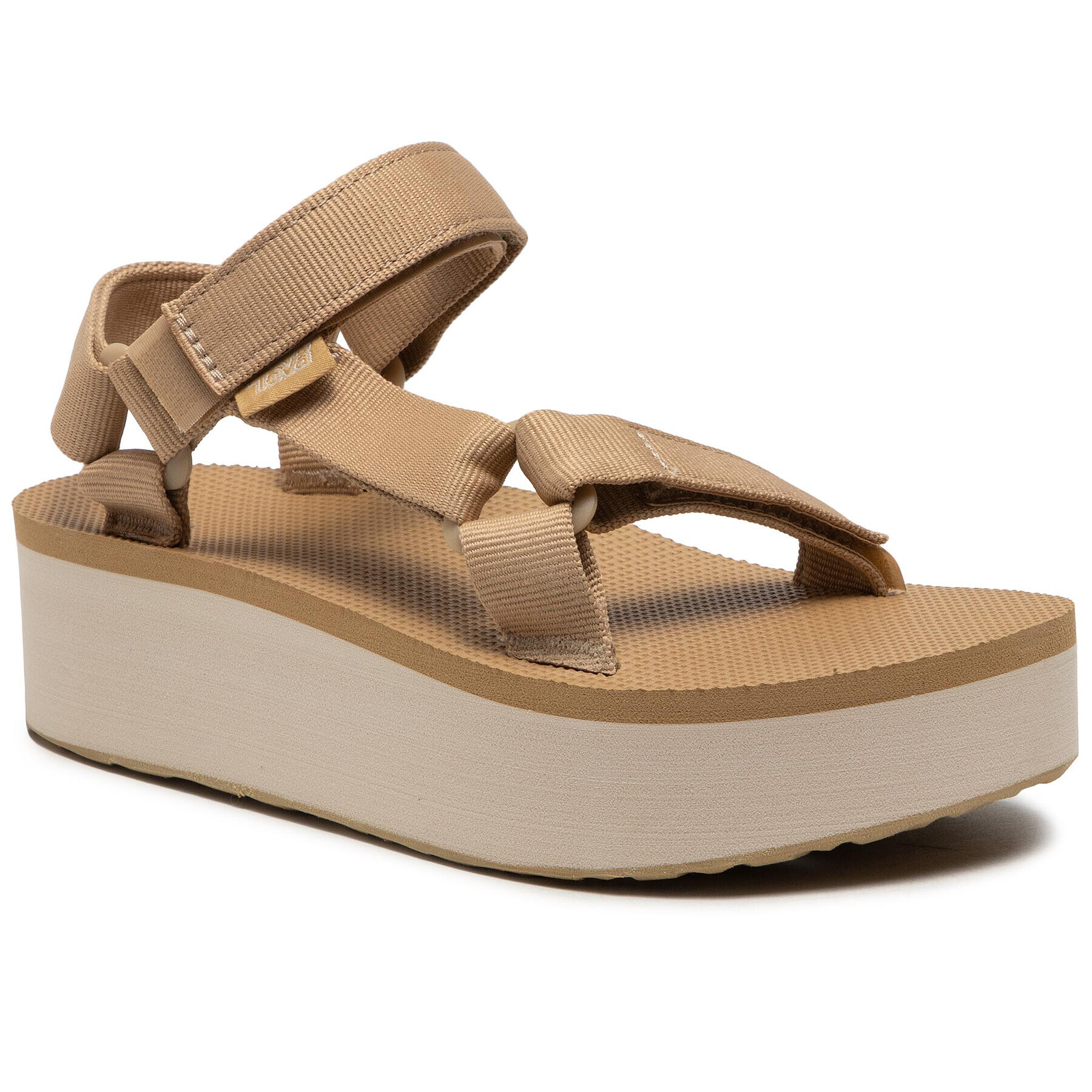 Teva Сандали Flatform Universal 1008844 Бежов - Pepit.bg