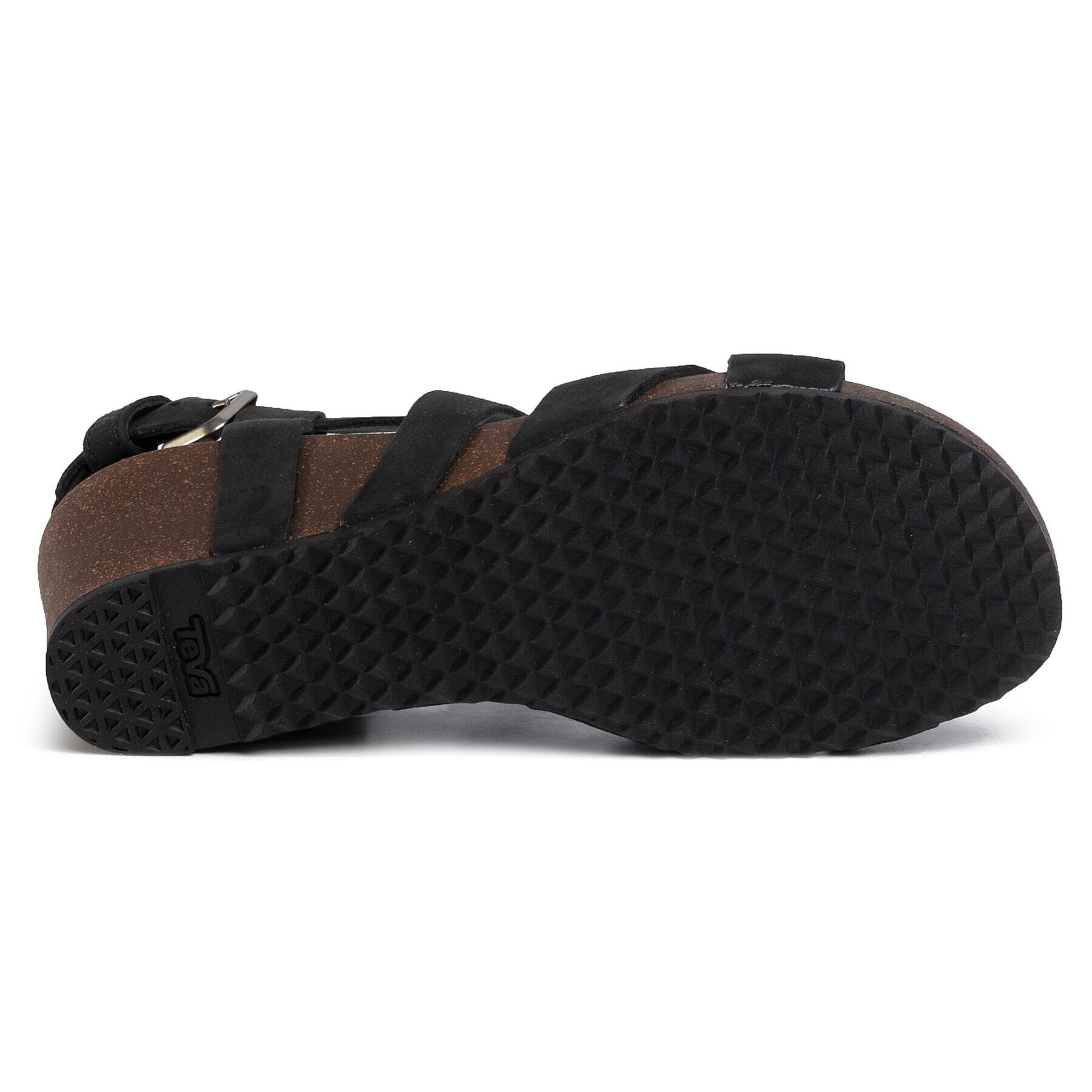 Teva Сандали Mahonia Wedge Cross Strap 1106860 Черен - Pepit.bg