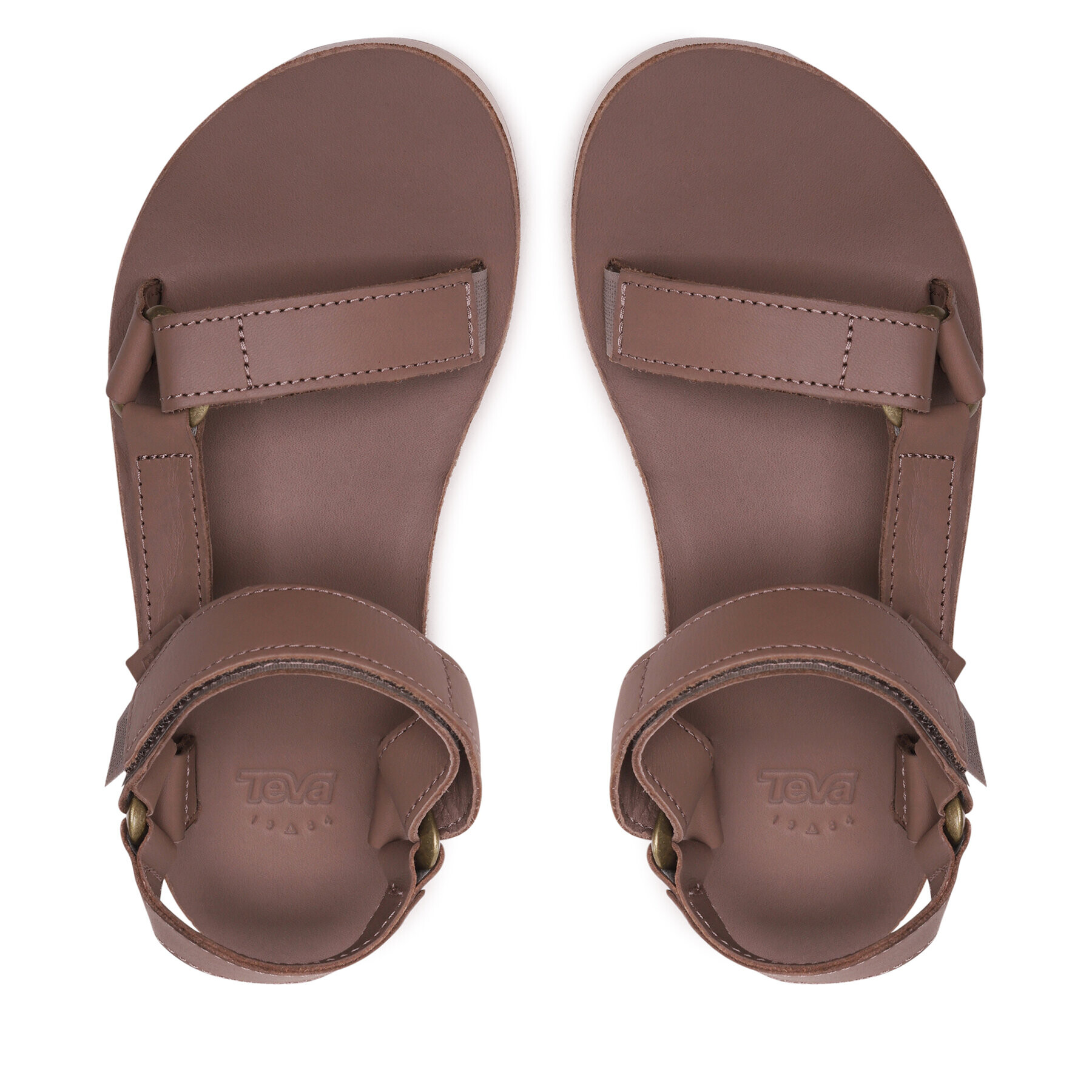 Teva Сандали Original Universal Leather 1116637 Кафяв - Pepit.bg