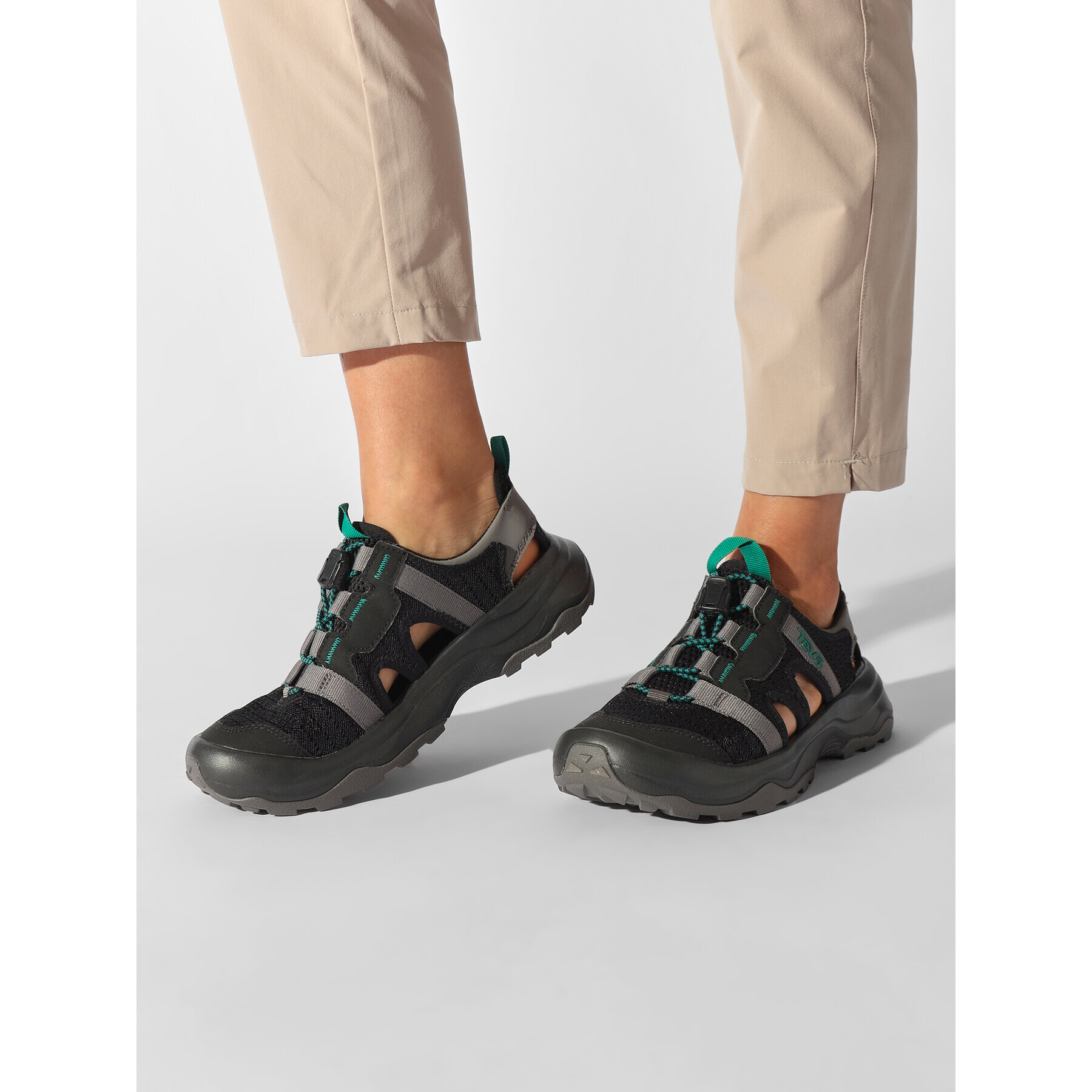 Teva Сандали Outflow CT 1134364 Черен - Pepit.bg