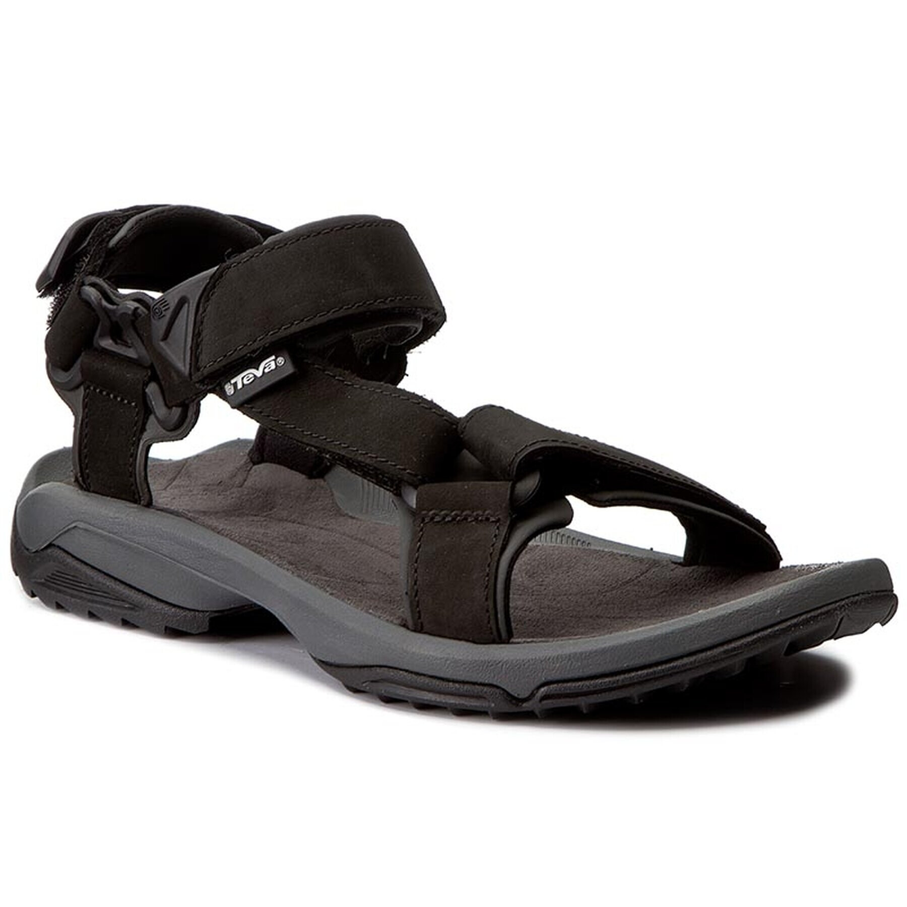 Teva Сандали Terra Fi Lite Leather 1012072 Черен - Pepit.bg