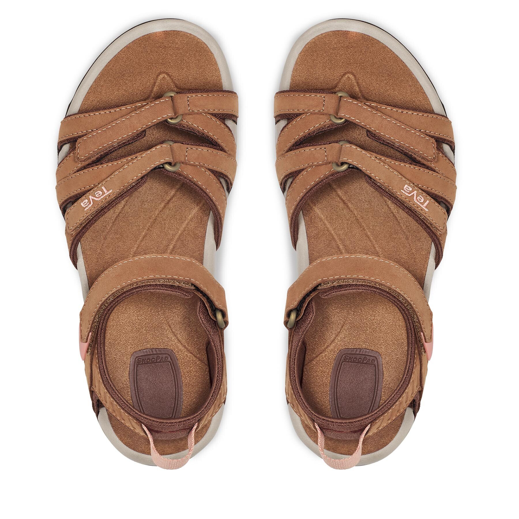 Teva Сандали Tirra Leather 4177 Кафяв - Pepit.bg