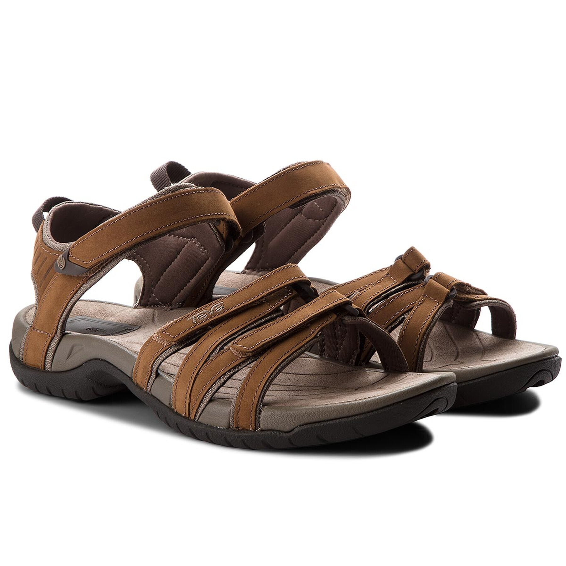 Teva Сандали Tirra Leather 4177 Кафяв - Pepit.bg