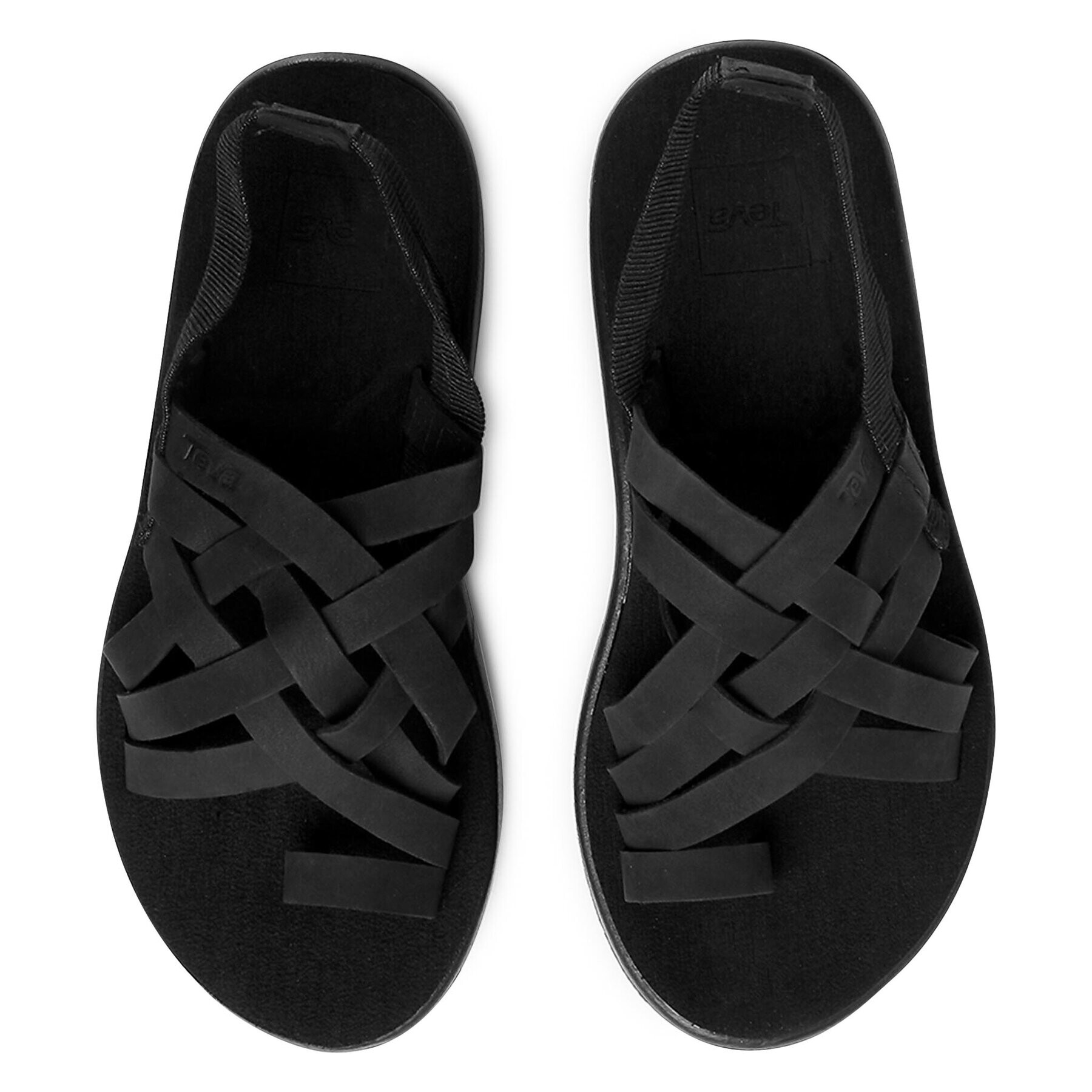 Teva Сандали Voya Strappy Leather 1106868 Черен - Pepit.bg