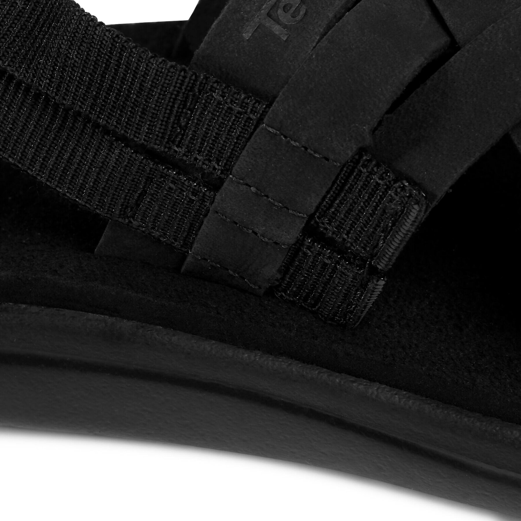 Teva Сандали Voya Strappy Leather 1106868 Черен - Pepit.bg