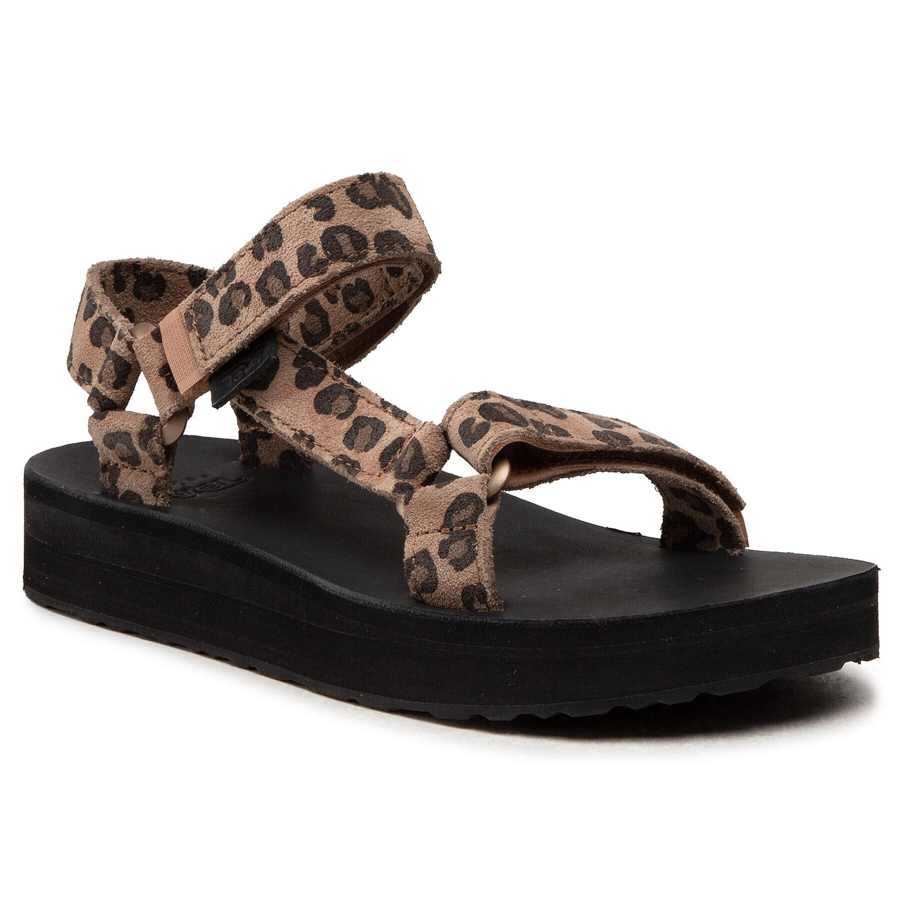 Teva Сандали W Midform Universal Leopard 1119070 Кафяв - Pepit.bg