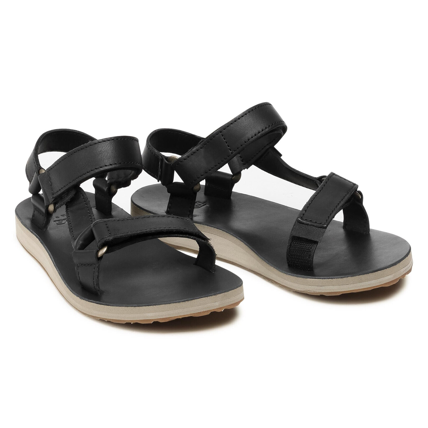 Teva Сандали W Original Universal Leather 1116637 Черен - Pepit.bg