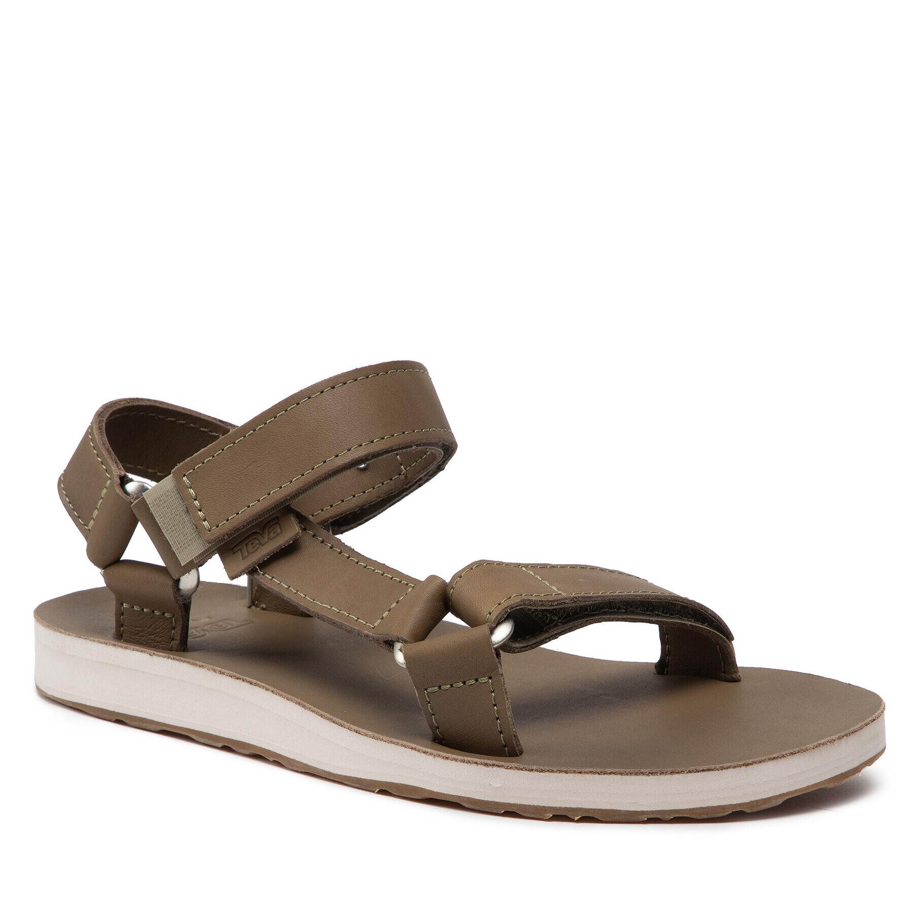 Teva Сандали W Original Universal Leather 1116637 Зелен - Pepit.bg